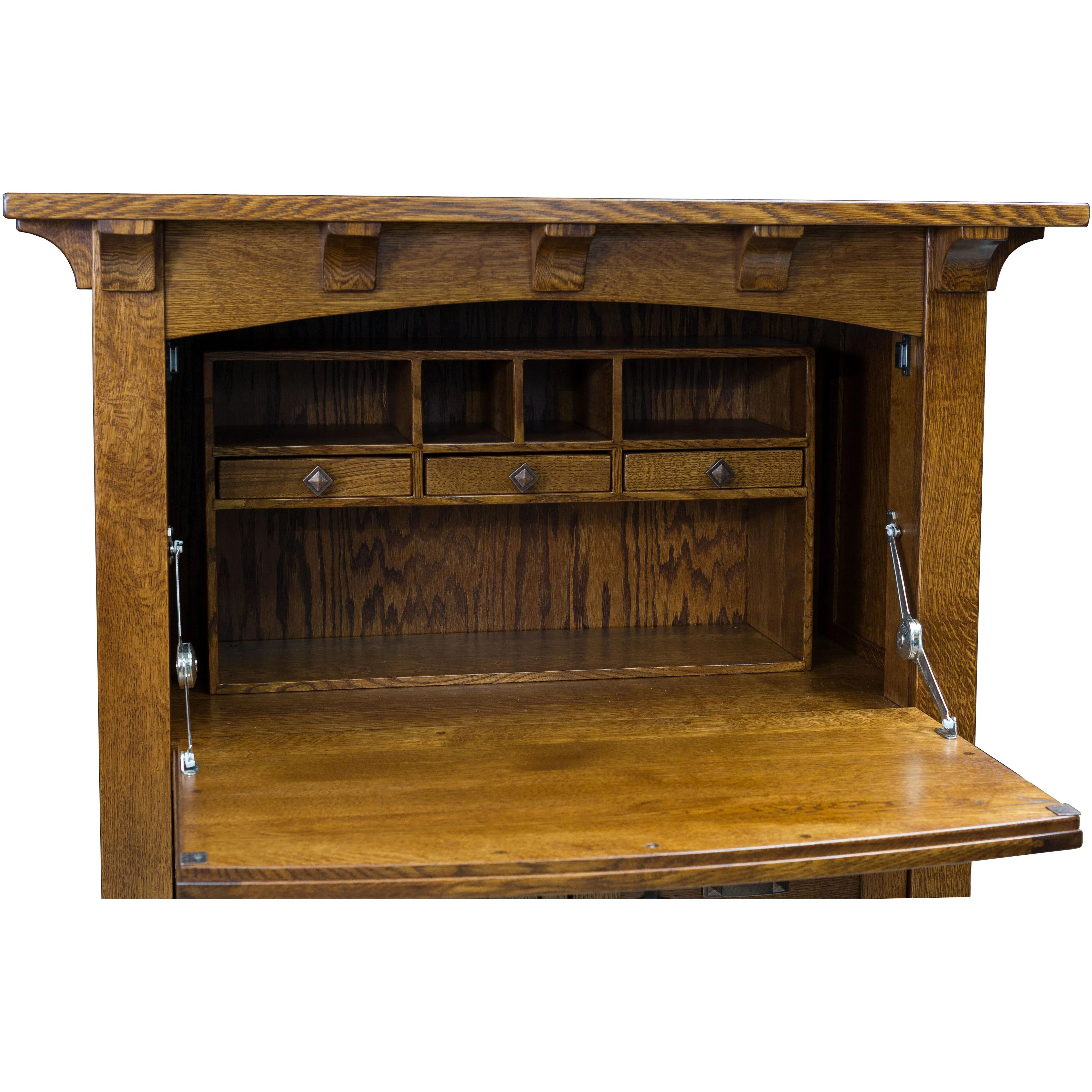 QW Amish Felix Secretary Desk - Image 3
