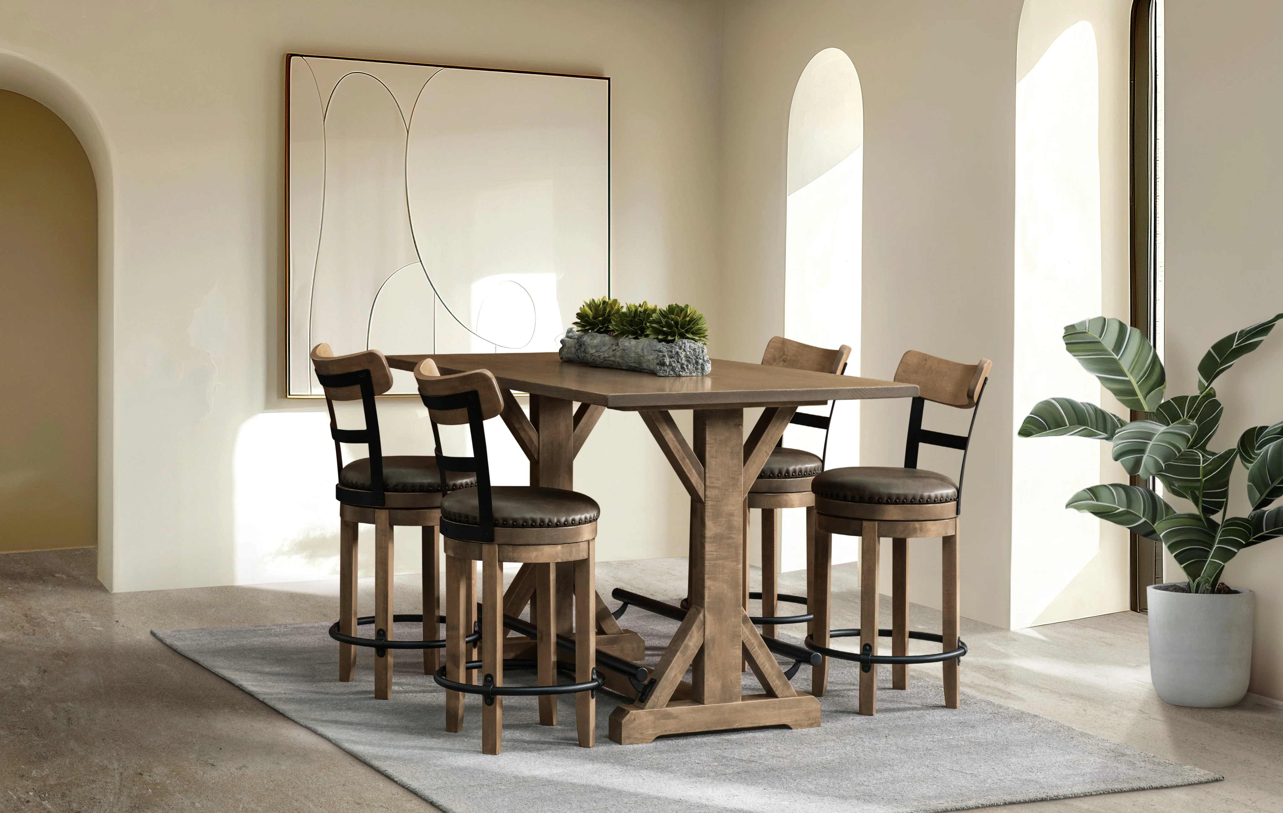 QW Amish Fenway Bar Stool - Image 2