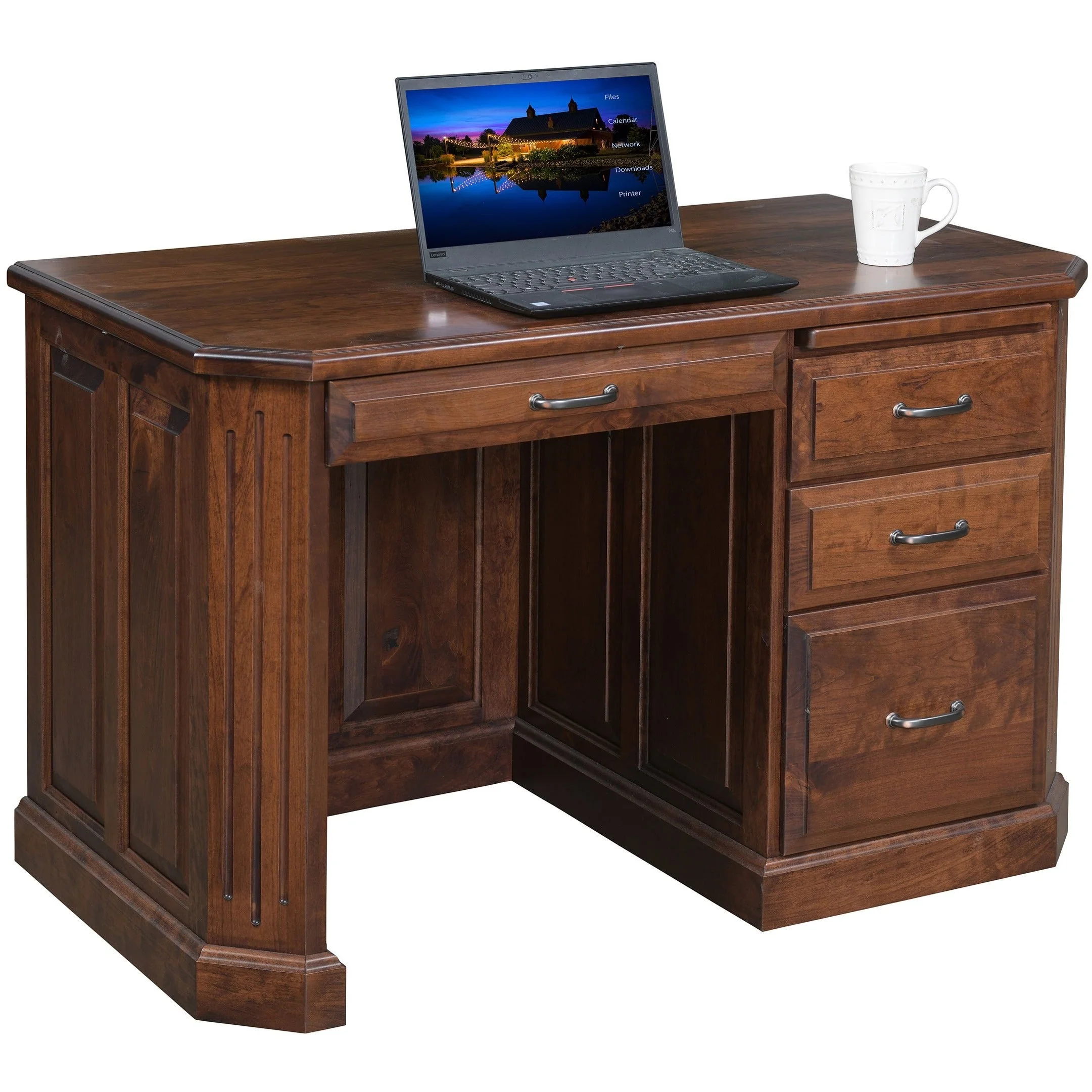 QW Amish Fifth Avenue 48" Desk with Optional Hutch - Image 2