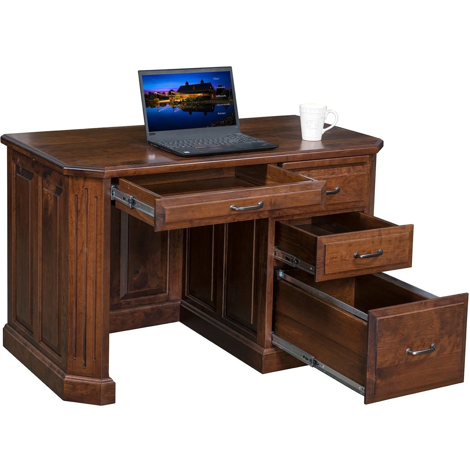 QW Amish Fifth Avenue 48" Desk with Optional Hutch - Image 3