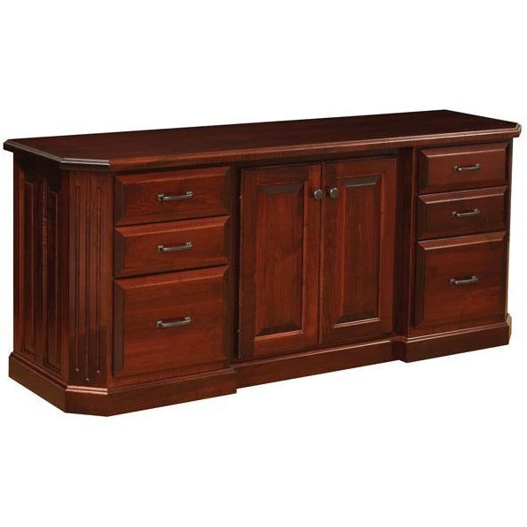 QW Amish Fifth Avenue Credenza with Optional Hutch - Image 2