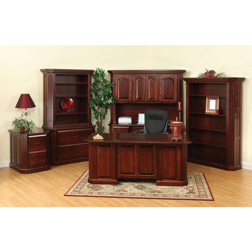 QW Amish Fifth Avenue Executive Desk - Image 2