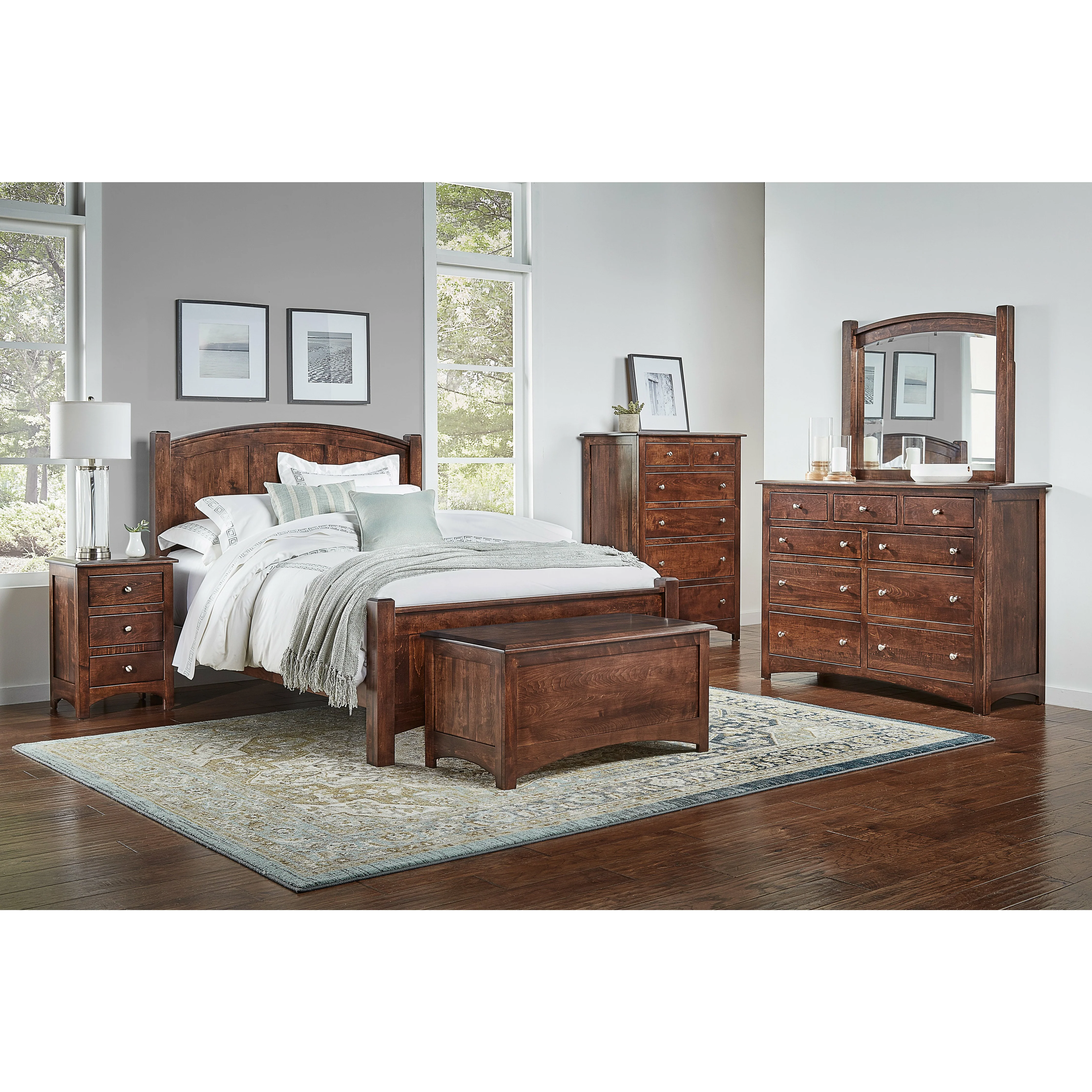 QW Amish Finland 3 Drawer Nightstand - Image 2