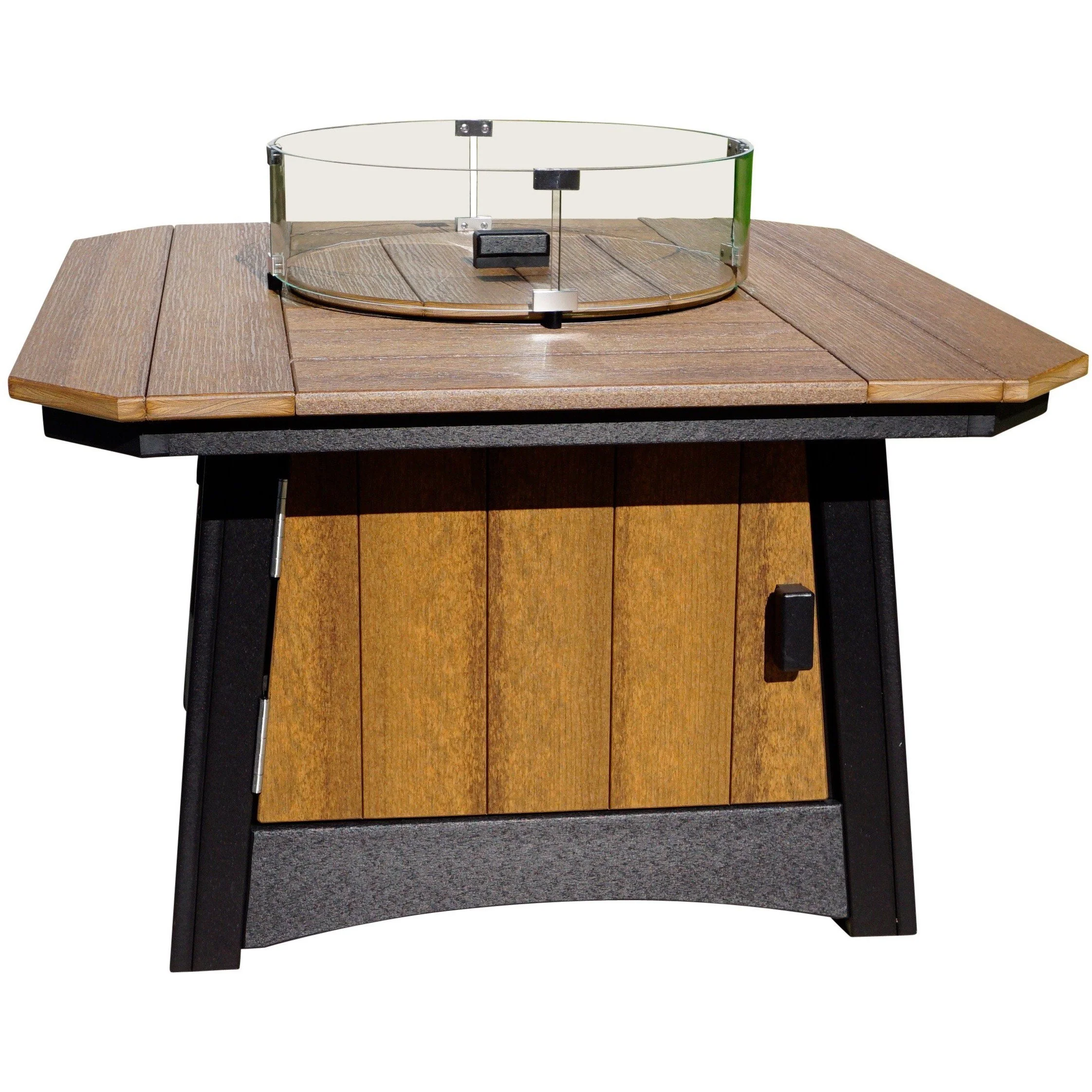 QW Amish Adirondack Firepit