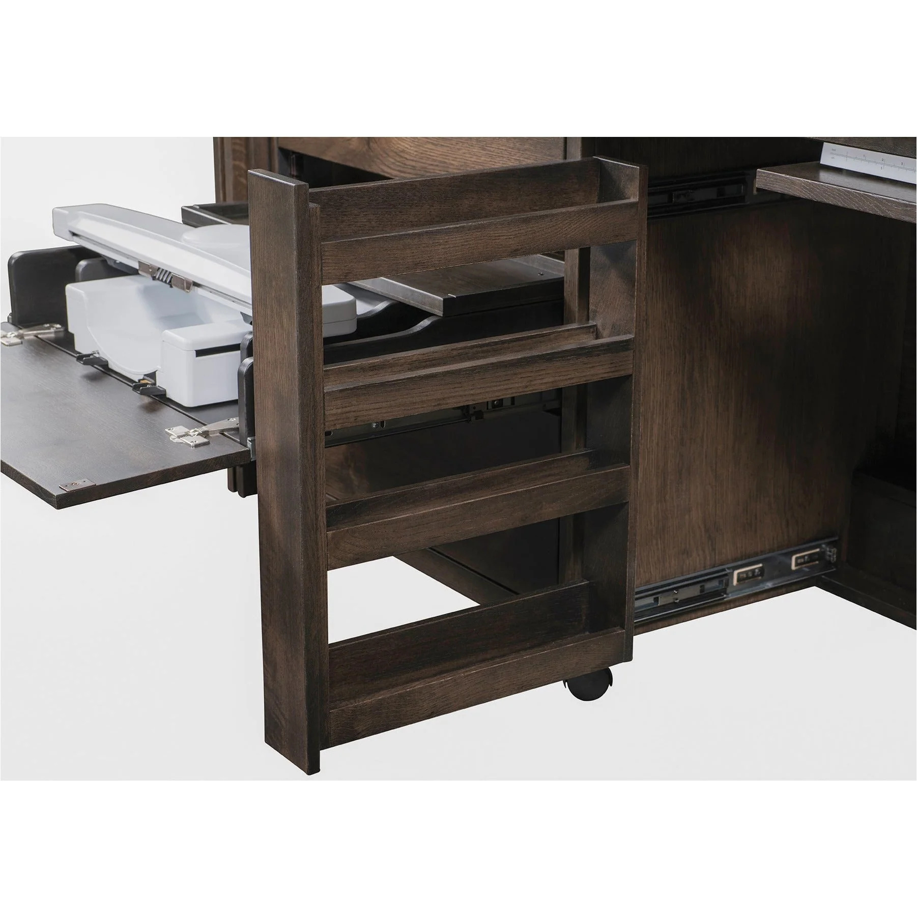 QW Amish Flat Top Embroidery Cabinet - Image 4