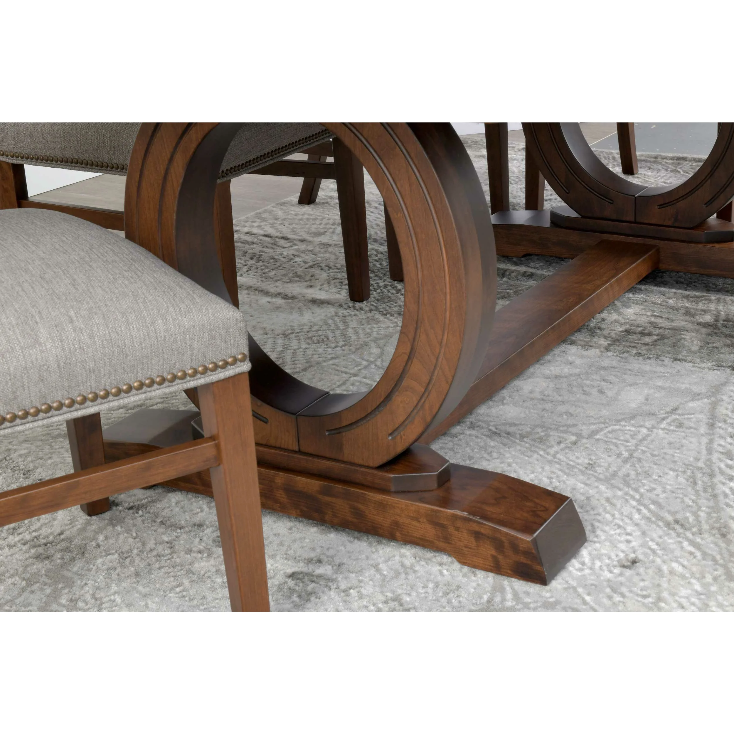 QW Amish Florence 7pc Set w/ Upholstered Chairs - Image 4