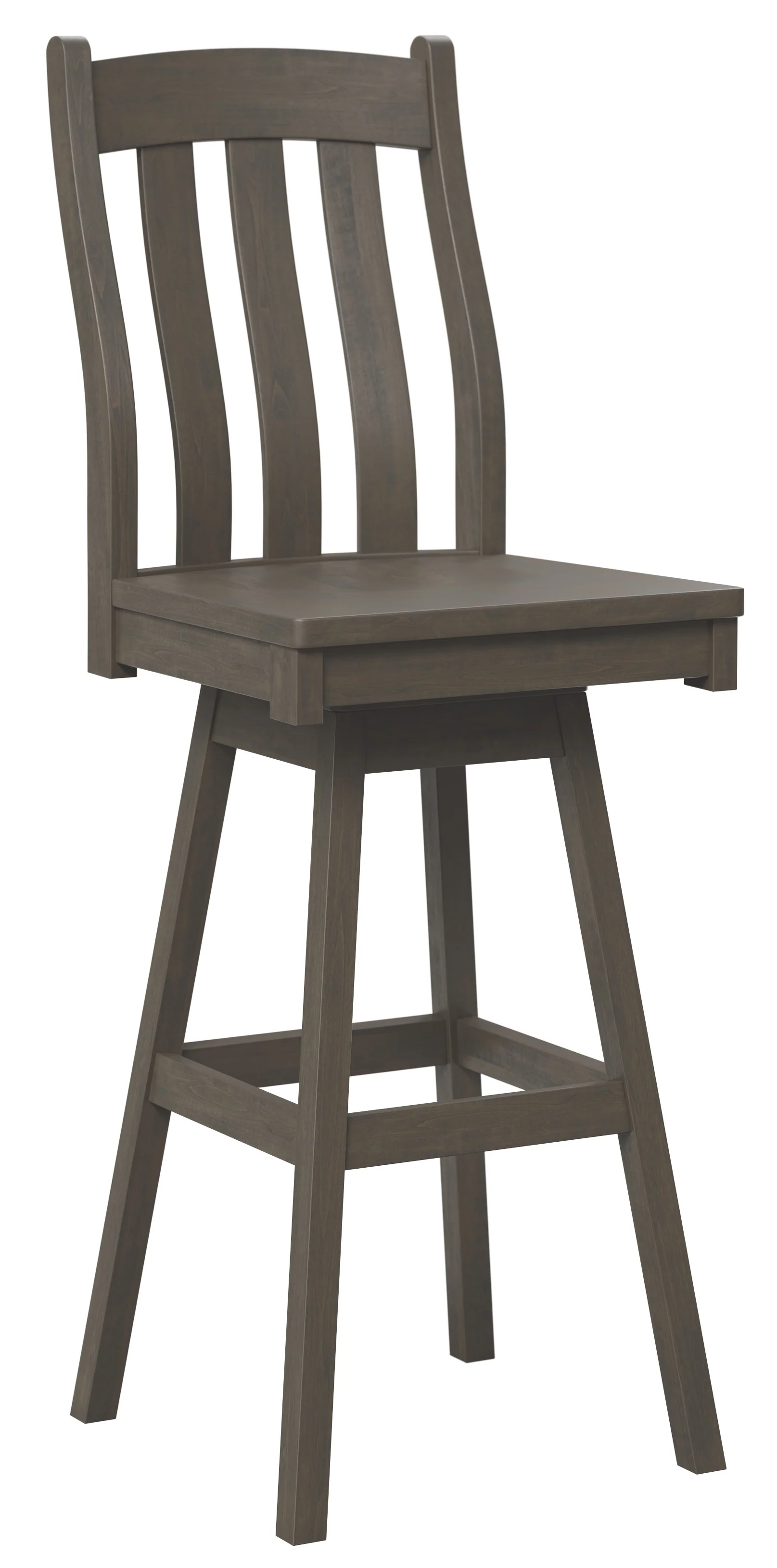 QW Amish Fostoria Swivel Bar Chair - Image 2