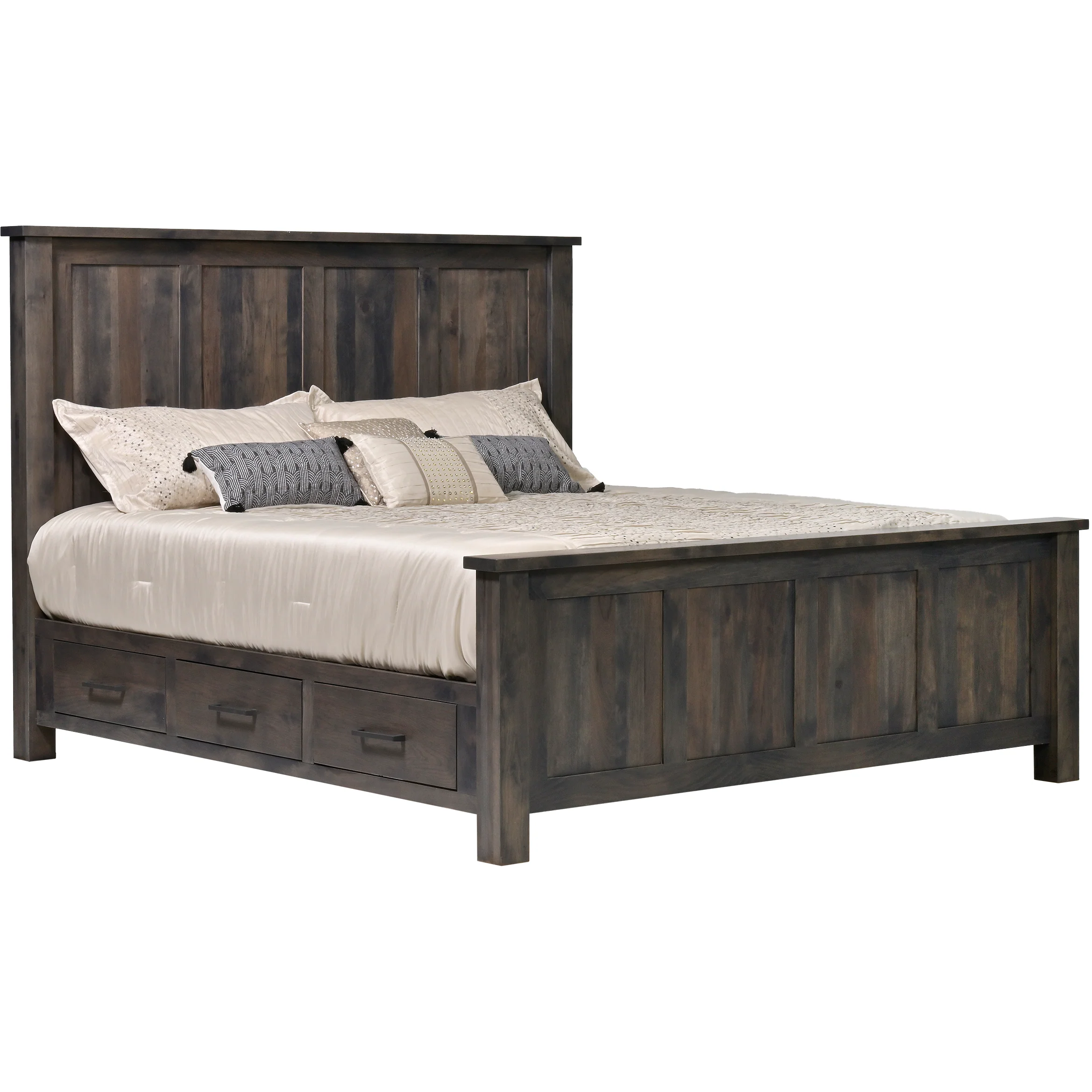 QW Amish Franklin 5pc Set w/ Storage Bed - Image 2