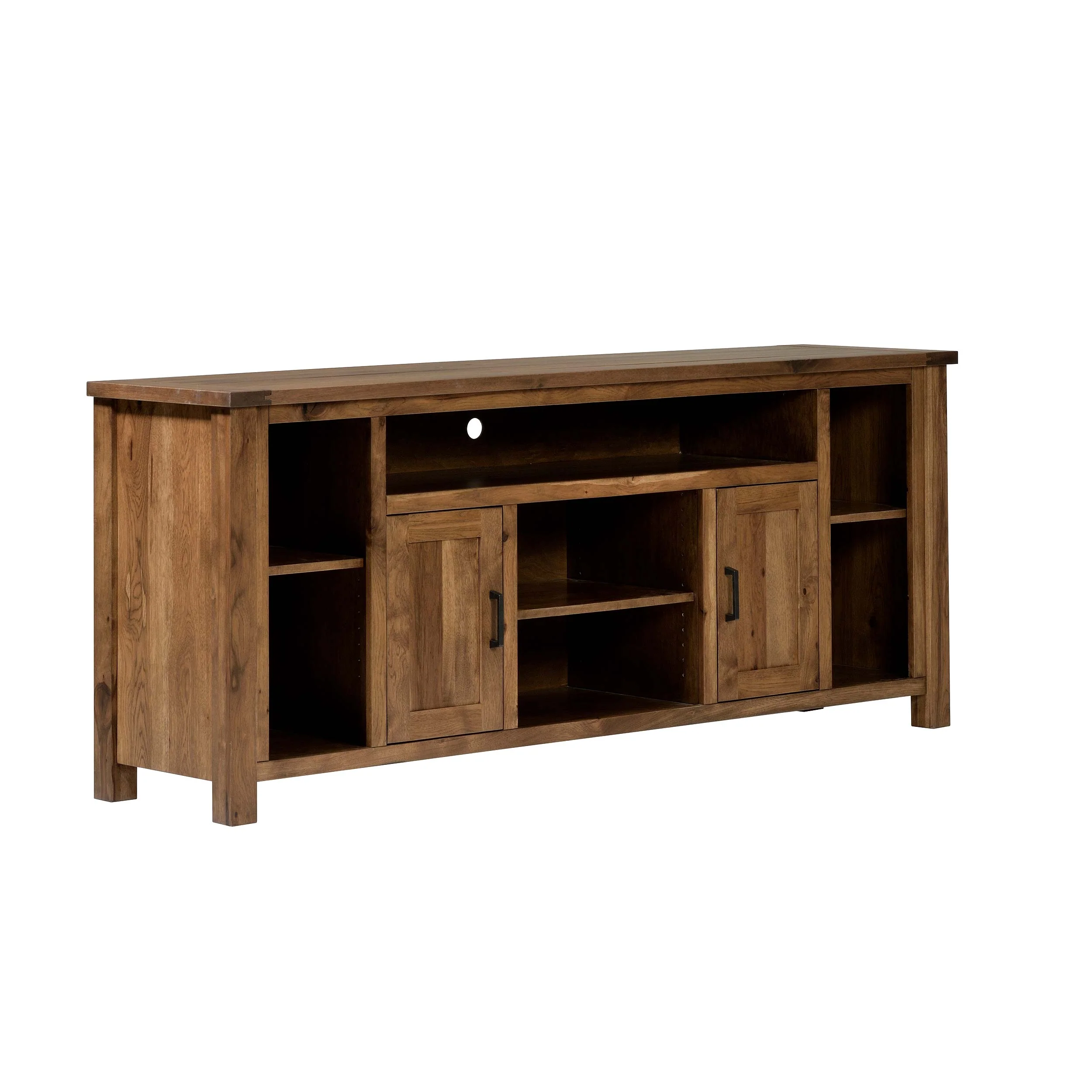 QW Amish Franklin 80" Media Console - Image 15