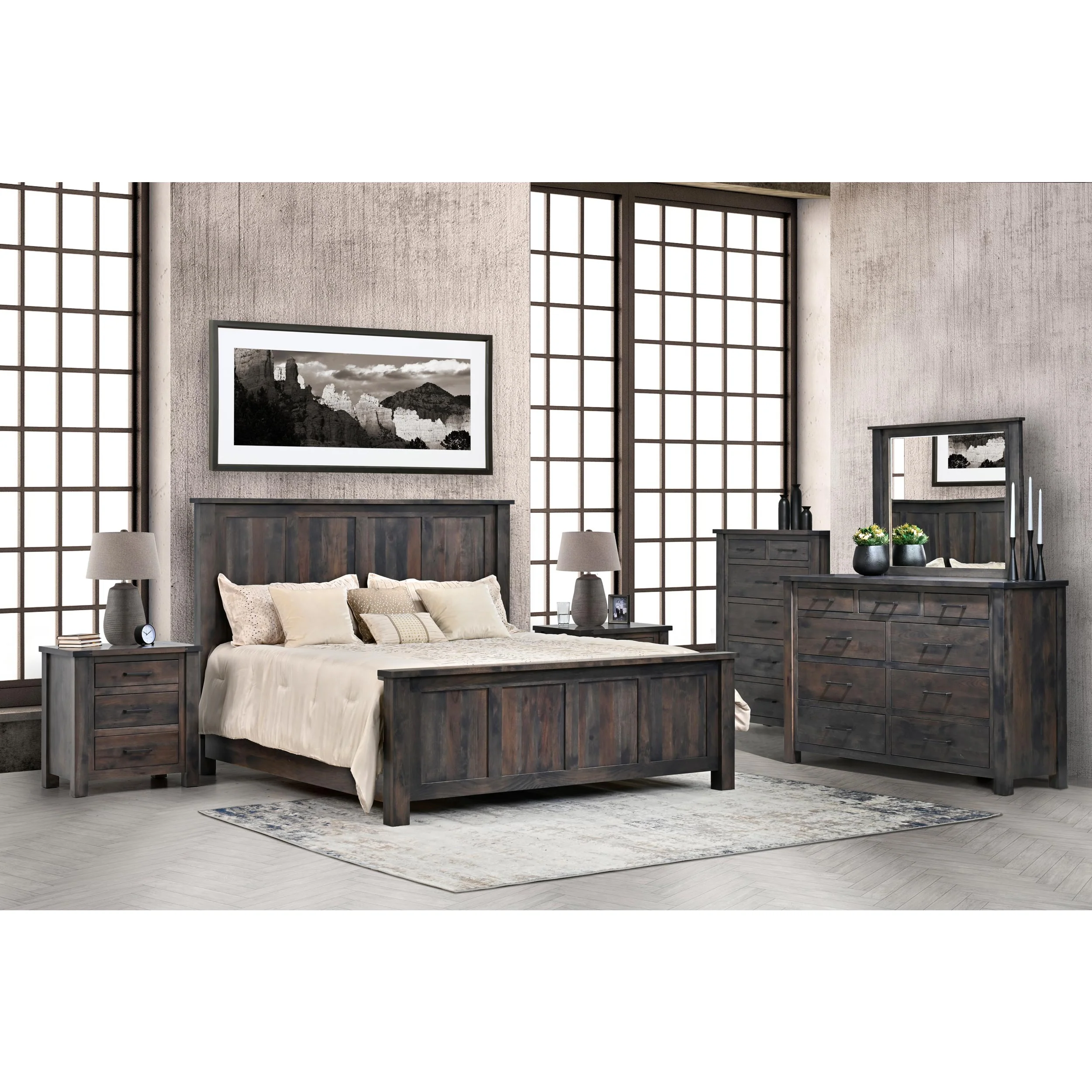QW Amish Franklin Bed - Image 3