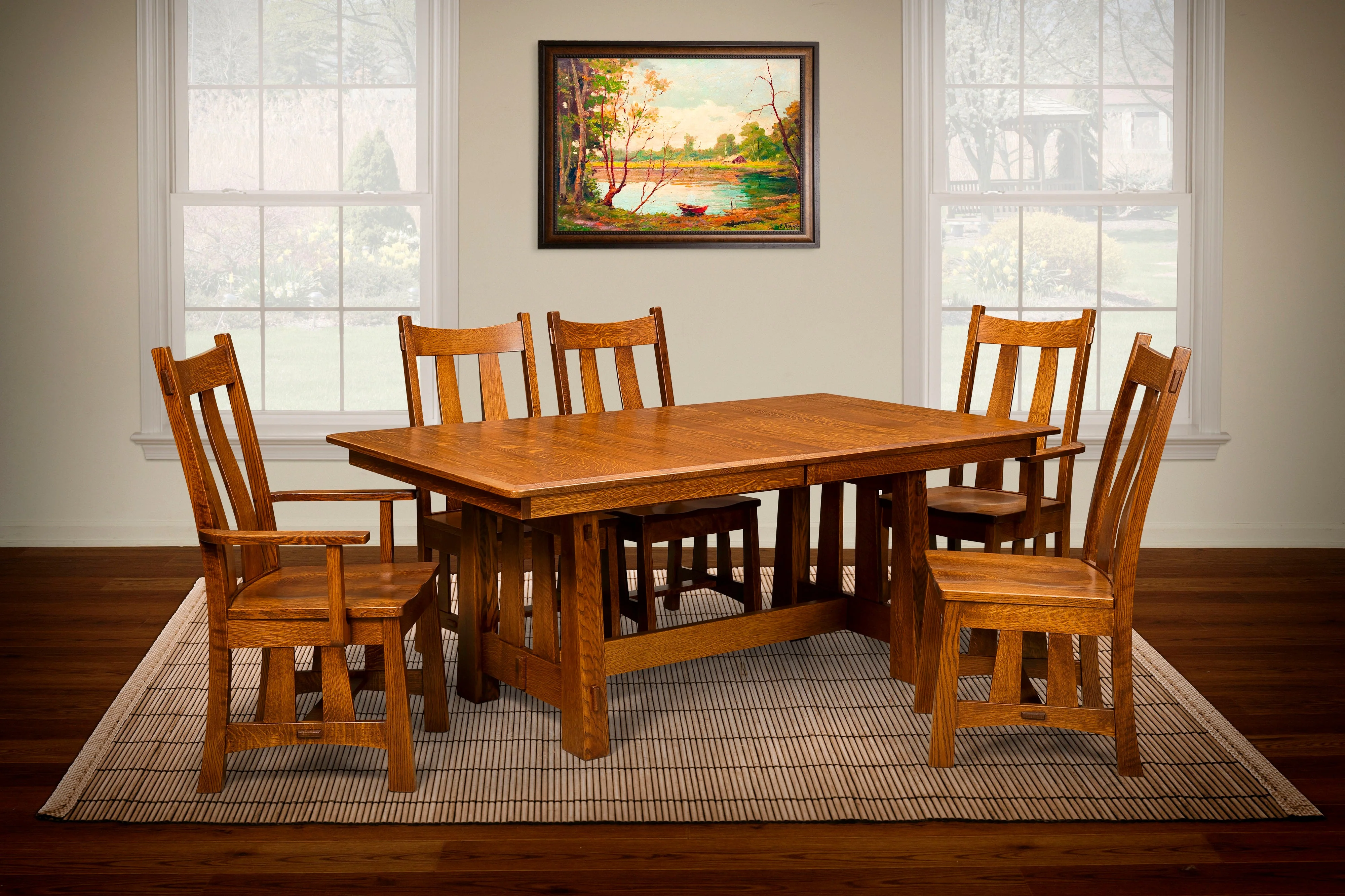 QW Amish Freemont Arm Chair - Image 2