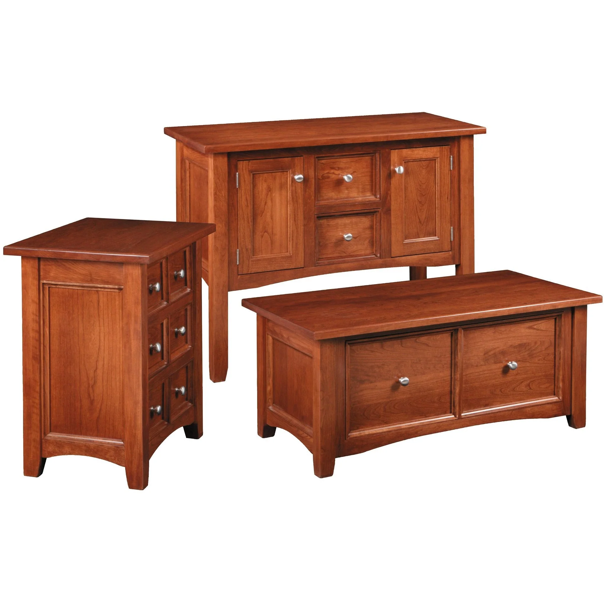 QW Amish Garnet Hill Enclosed End Table - Image 2