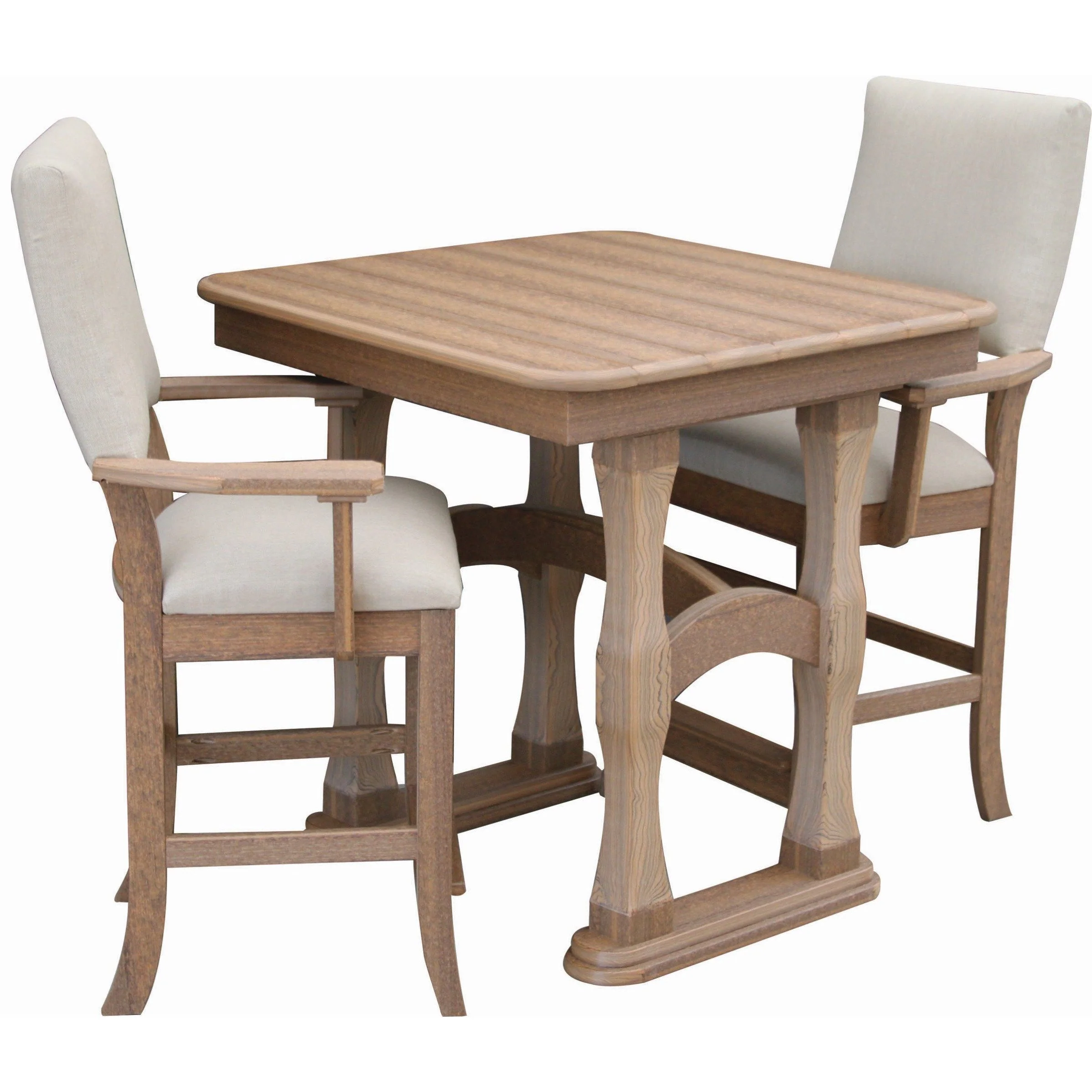 QW Amish Gateway 36" Square Pub Table - Image 2