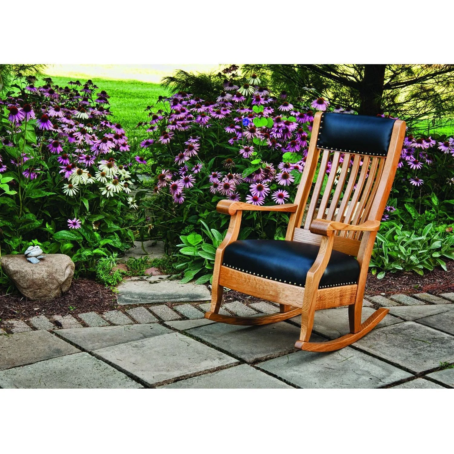 QW Amish Grandma's Rocker - Image 5