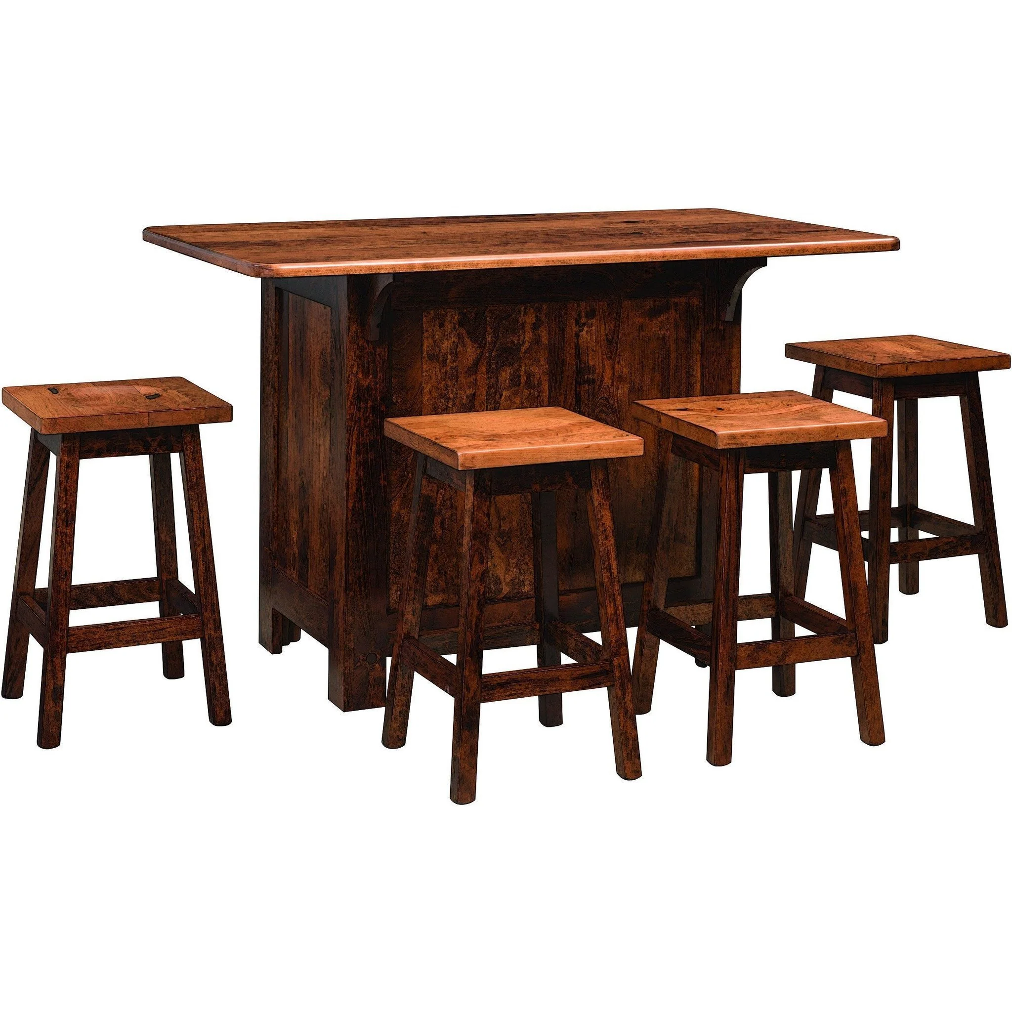 QW Amish Greenville Stool - Image 3