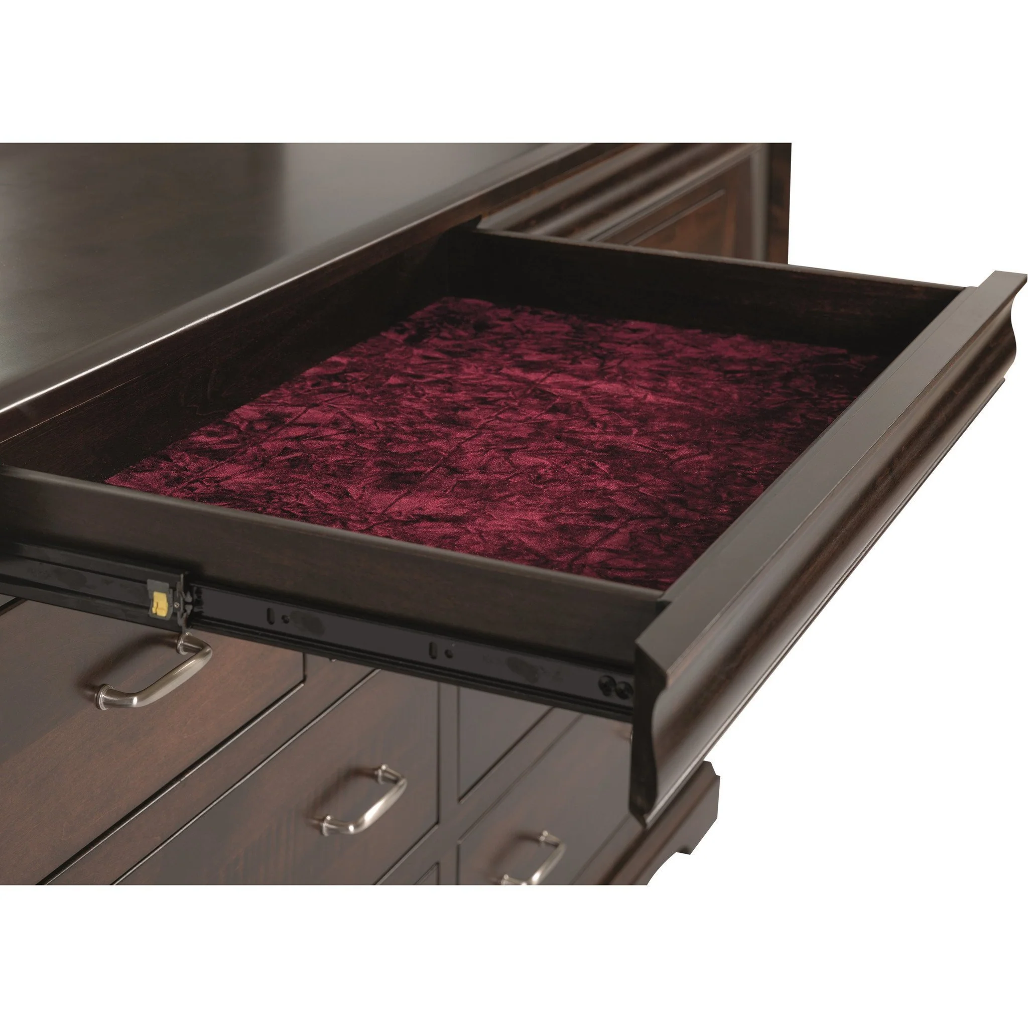 QW Amish Hampton Low Dresser & Optional Mirror - Image 2