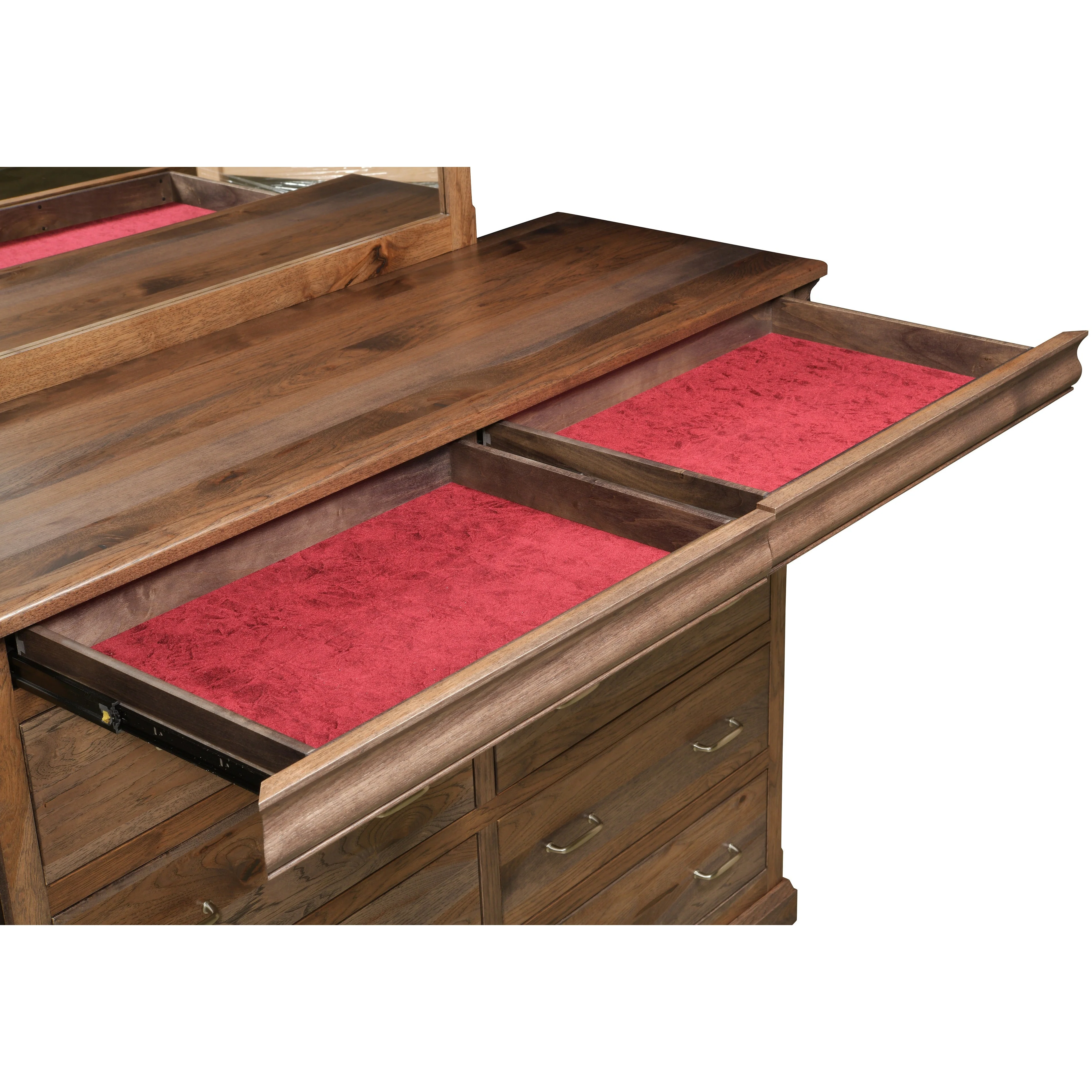 QW Amish Hampton Tall Dresser & Optional Mirror - Image 2