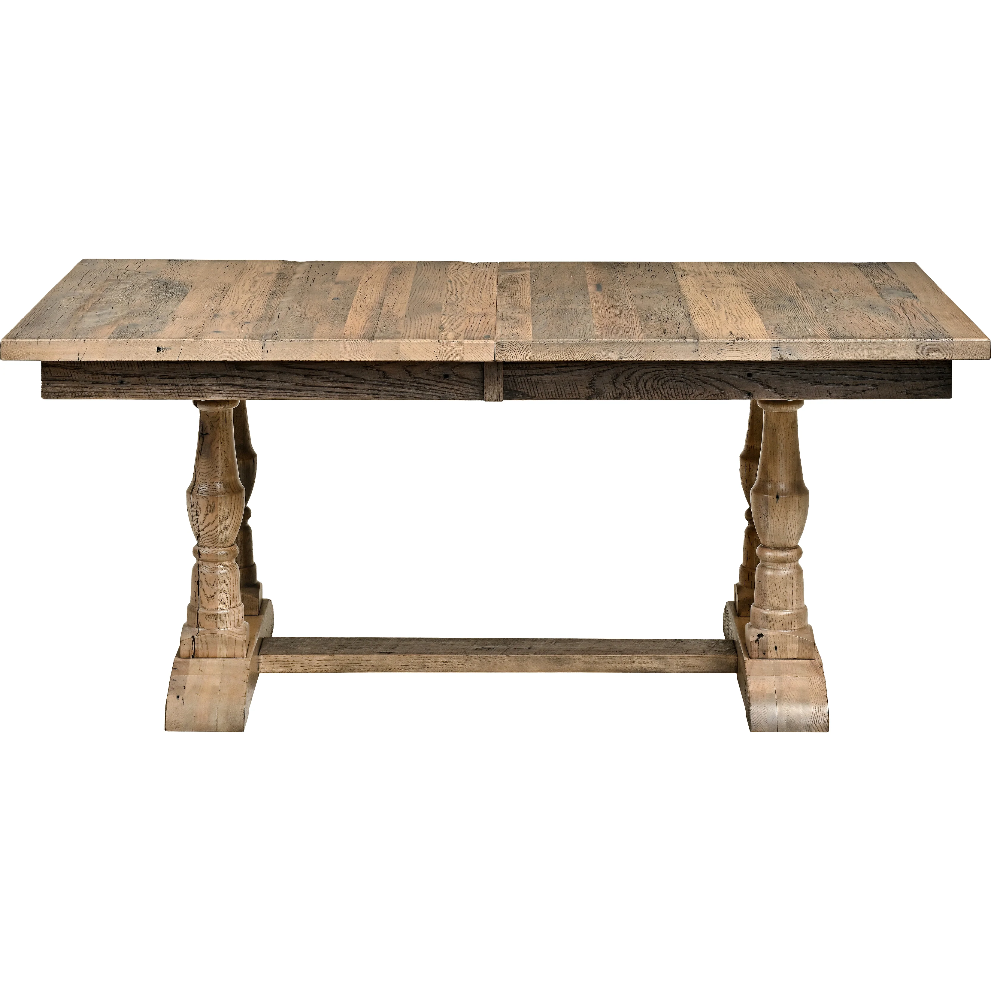QW Amish Harlow Reclaimed Barnwood Table - Image 2
