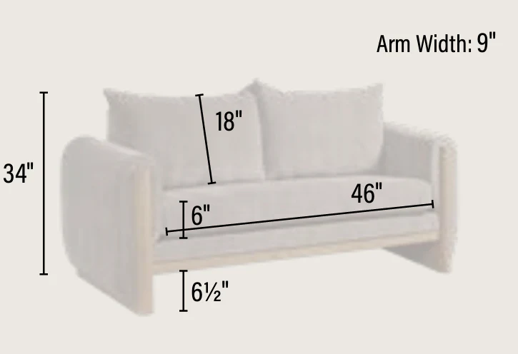 QW Amish Everett Loveseat - Image 2