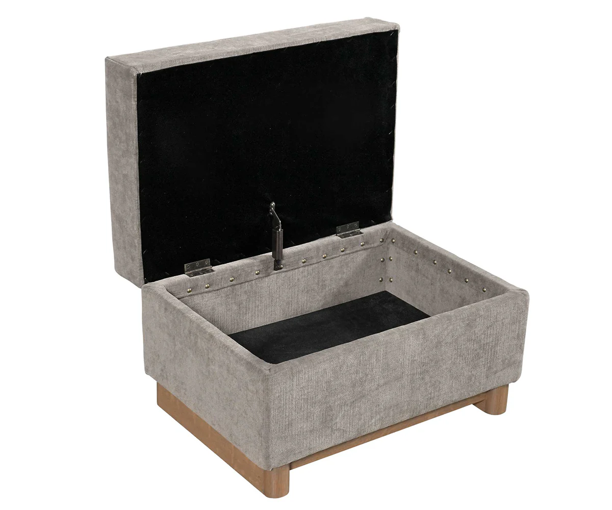 QW Amish Everett Storage Ottoman - Image 2