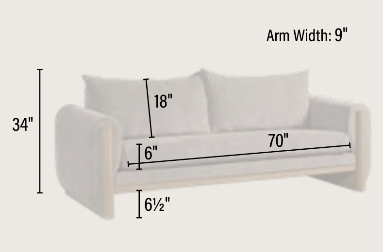 QW Amish Everett Sofa - Image 3