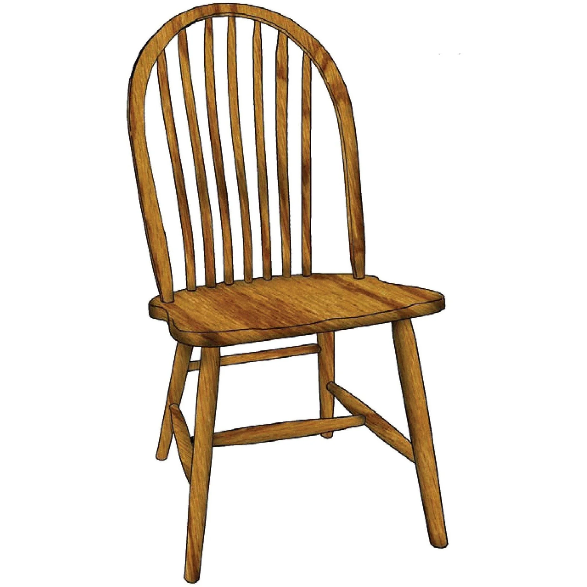 QW Amish Harvest 5pc Dining Set - Image 3