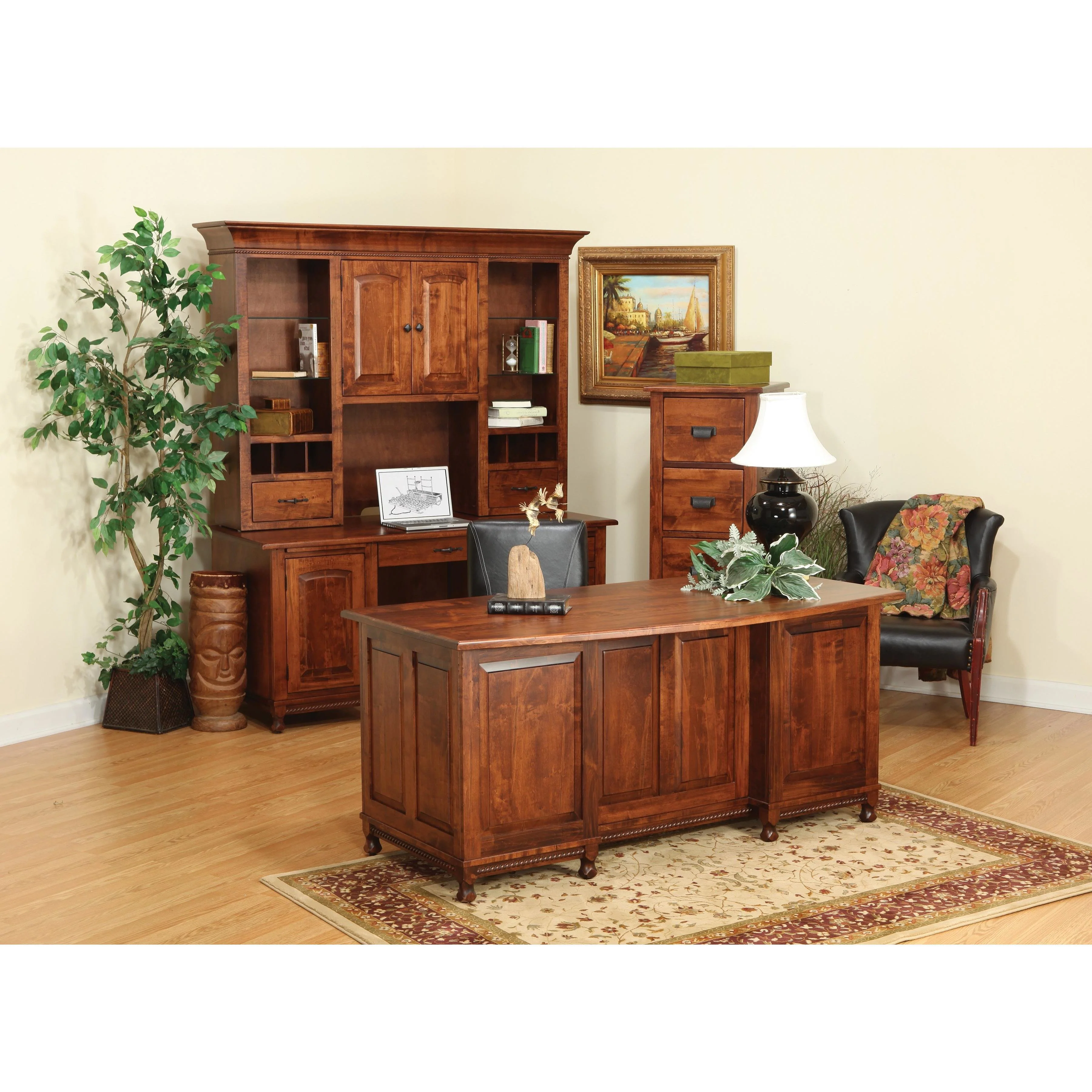 QW Amish Henry Stephen's Credenza with Optional Hutch - Image 5