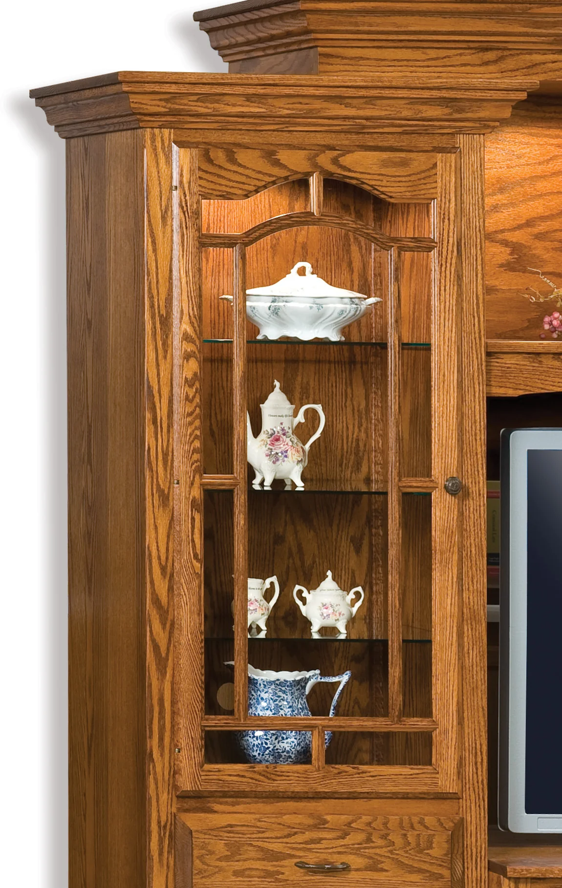 QW Amish Hoosier Wall Unit - Image 2