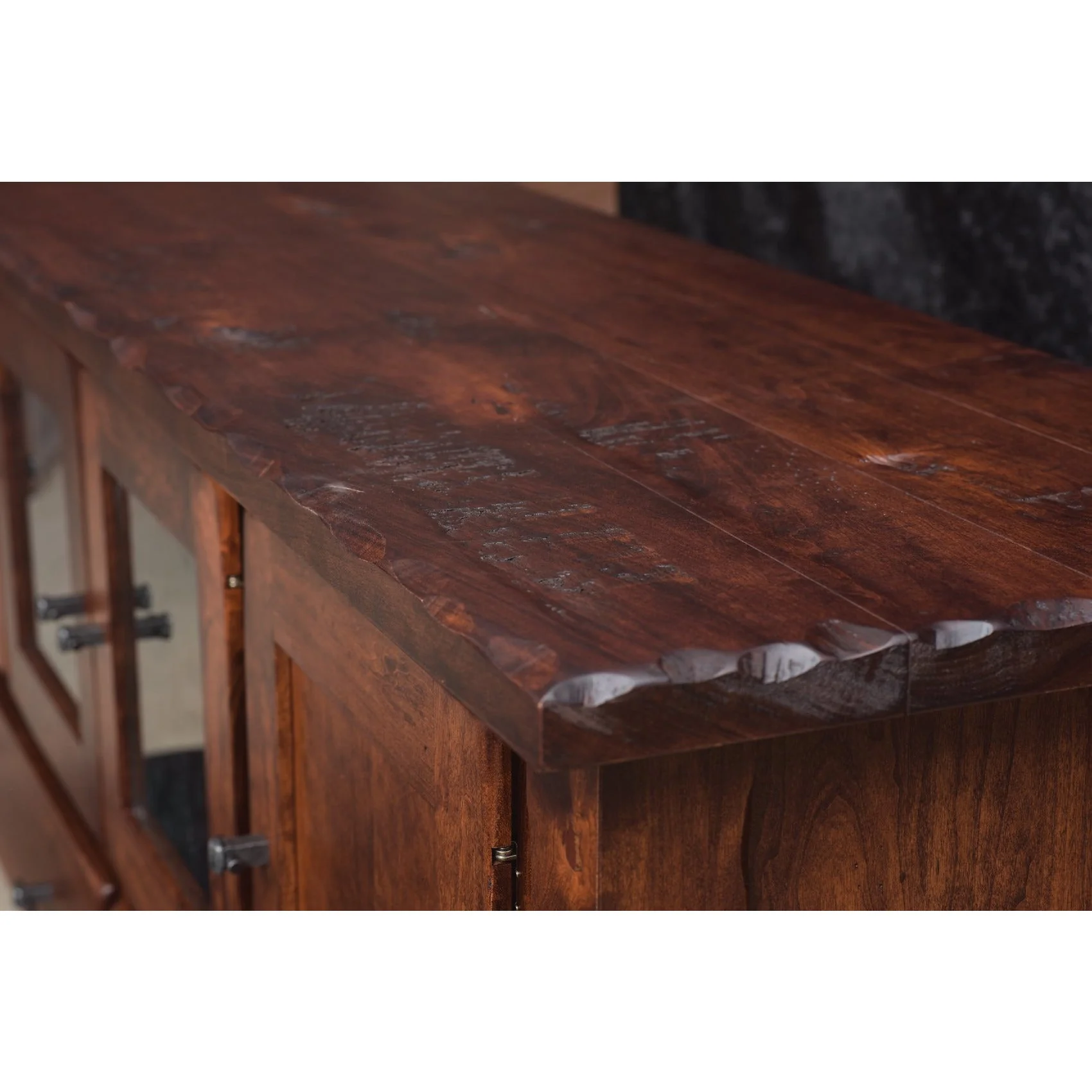 QW Amish Hewn Sofa Table - Image 2