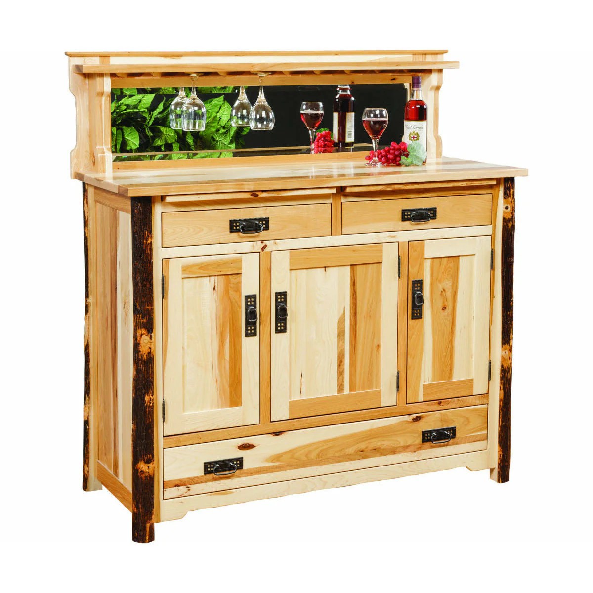 QW Amish Hickory Log Buffet