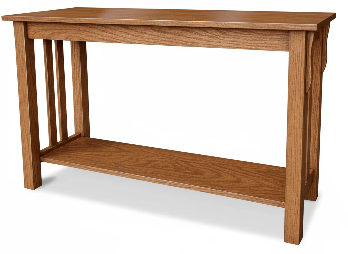 QW Amish Homestead Mission Sofa Table
