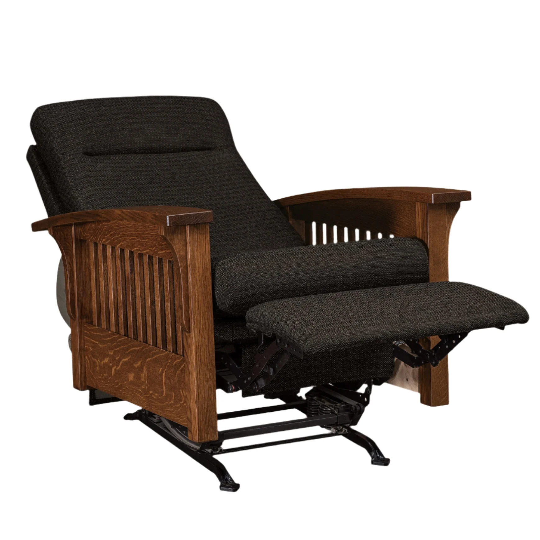 QW Amish Hoosier Rocker Recliner - Image 3