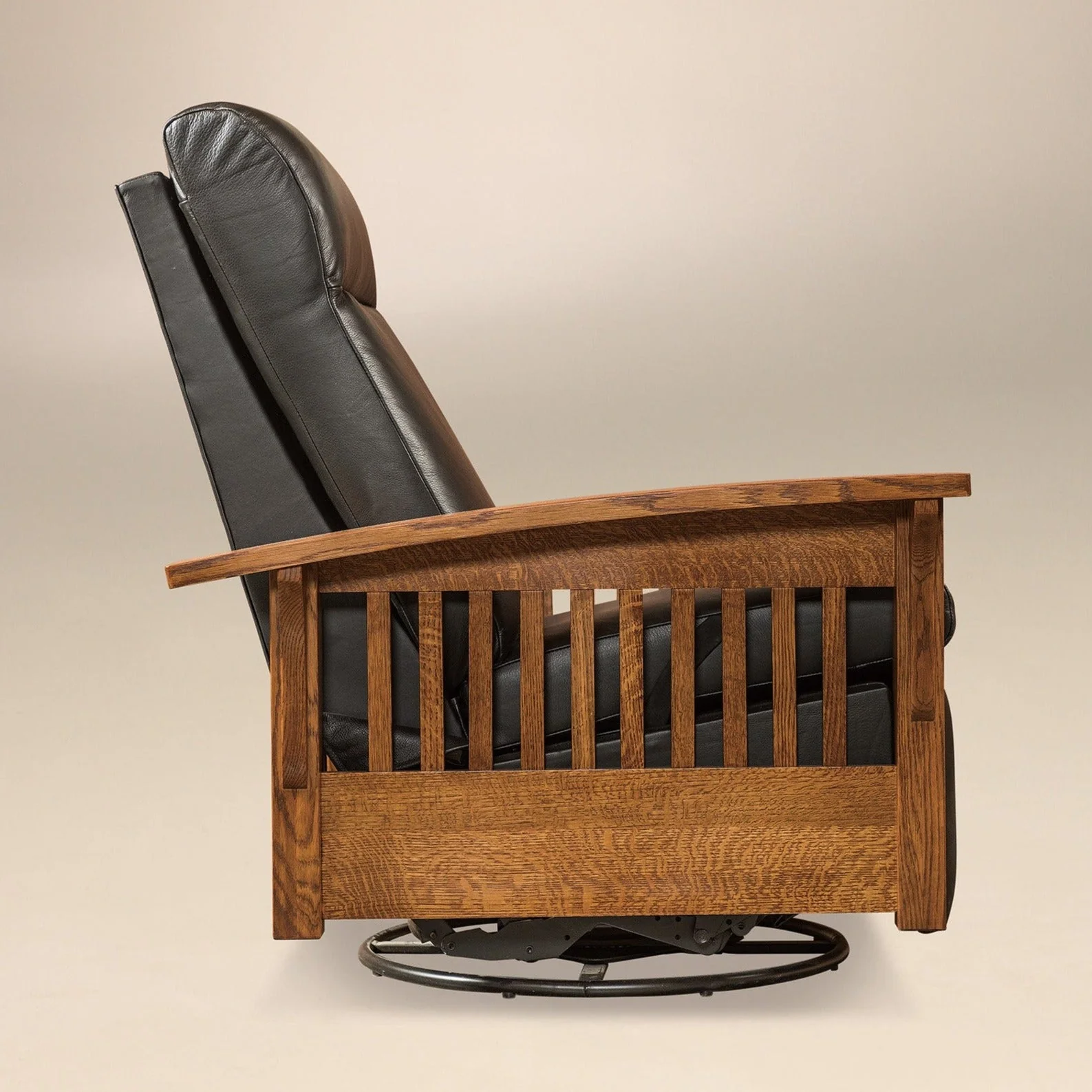 QW Amish Hoosier Swivel Glider Recliner - Image 2