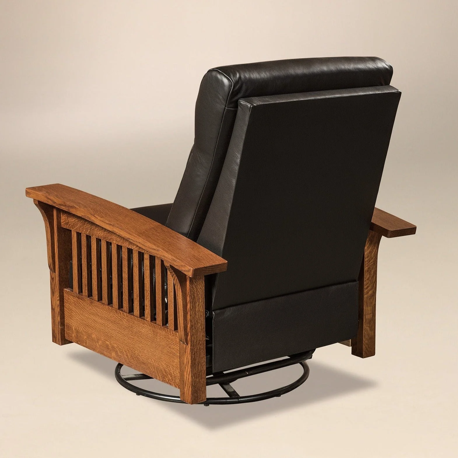 QW Amish Hoosier Swivel Glider Recliner - Image 3