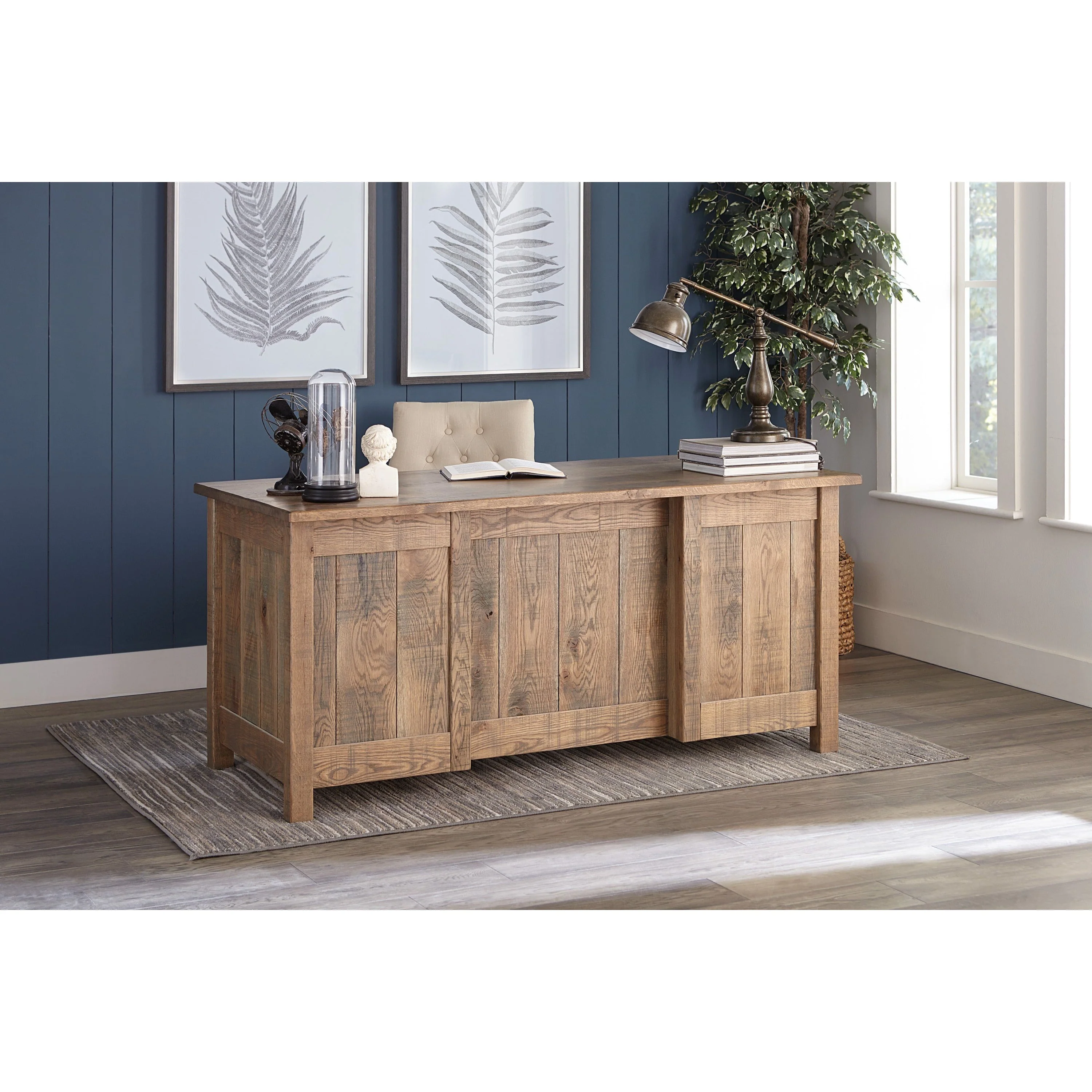 QW Amish Houston Executive Desk - Image 2