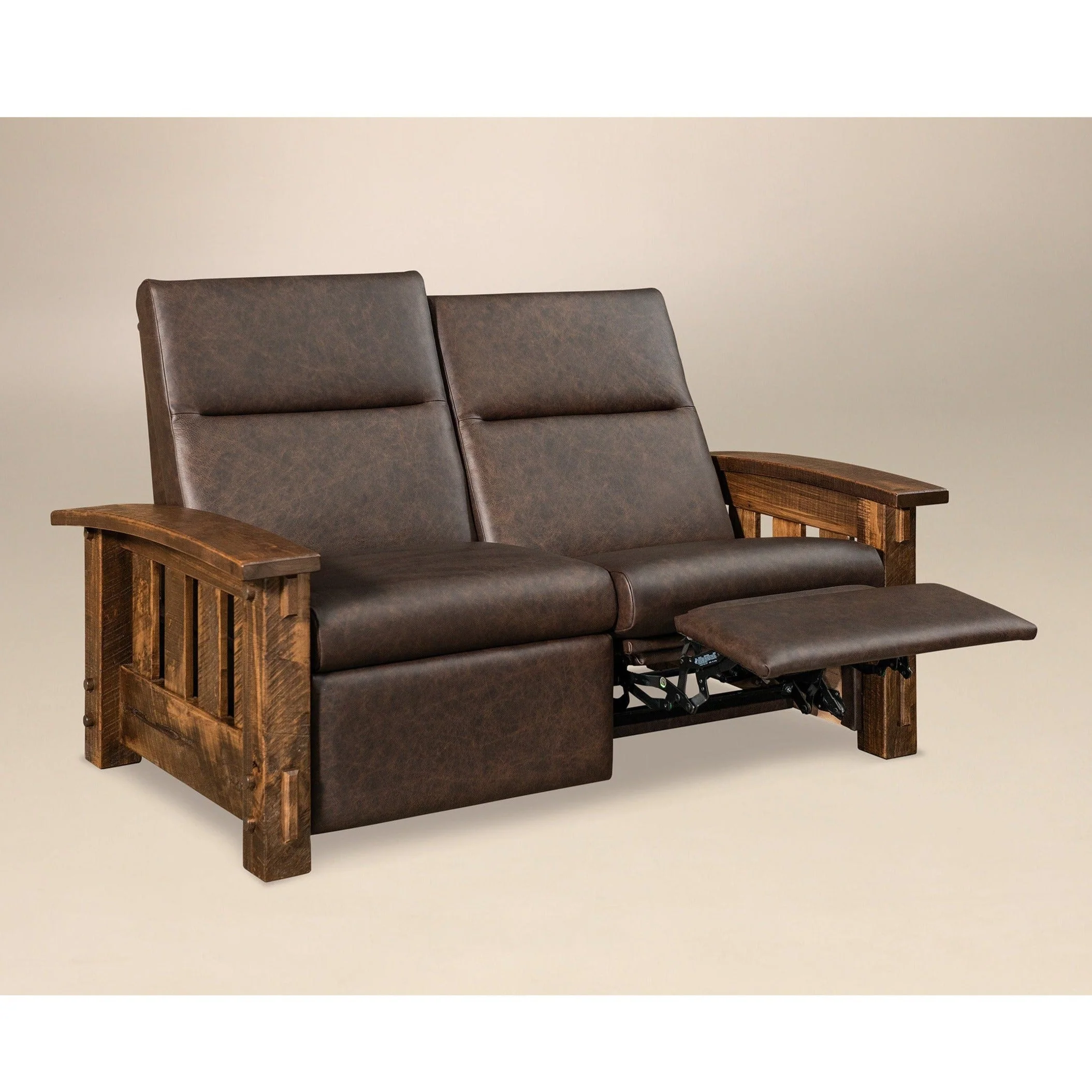 QW Amish Houston Reclining Loveseat - Image 3