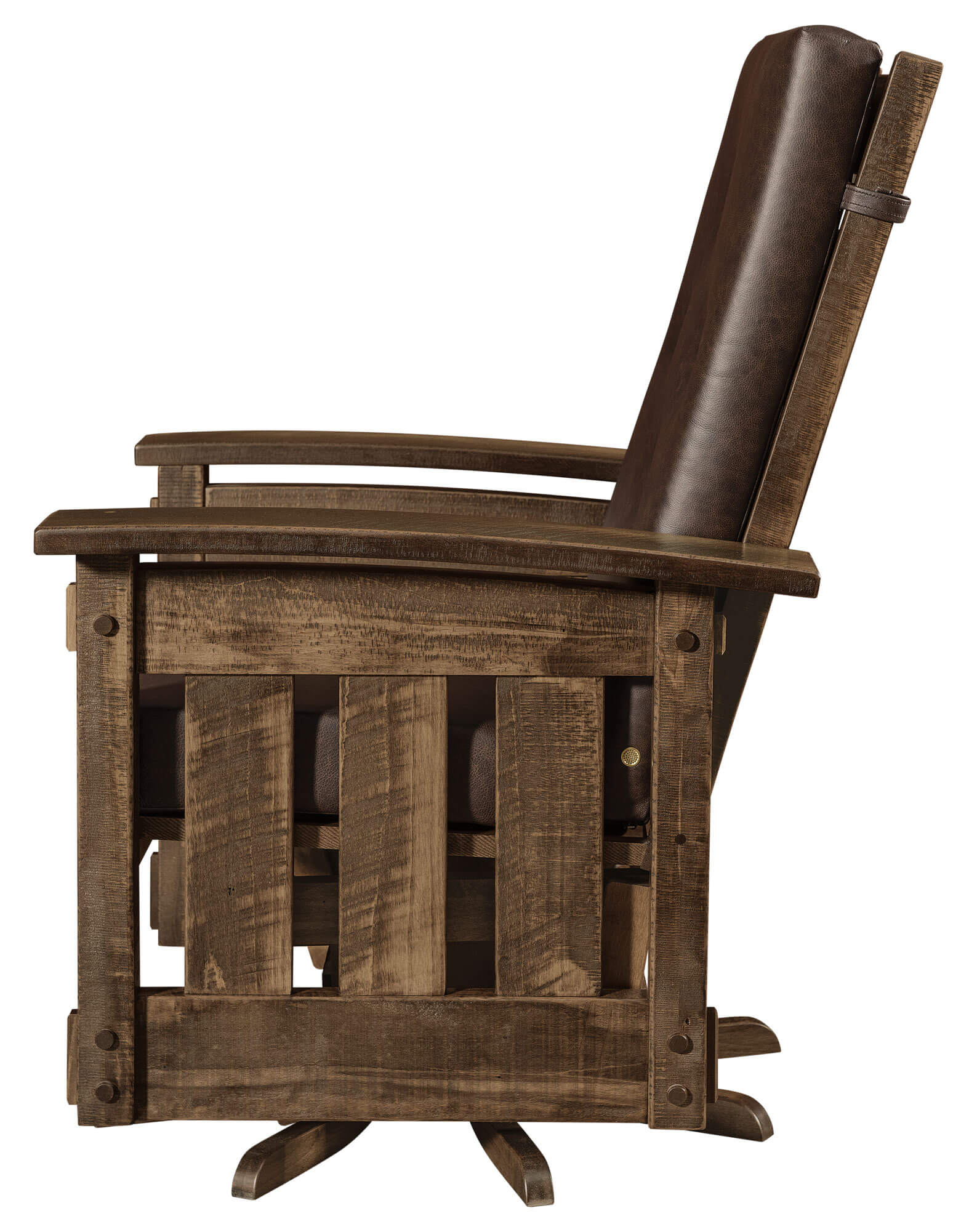 QW Amish Houston Swivel Glider - Image 3