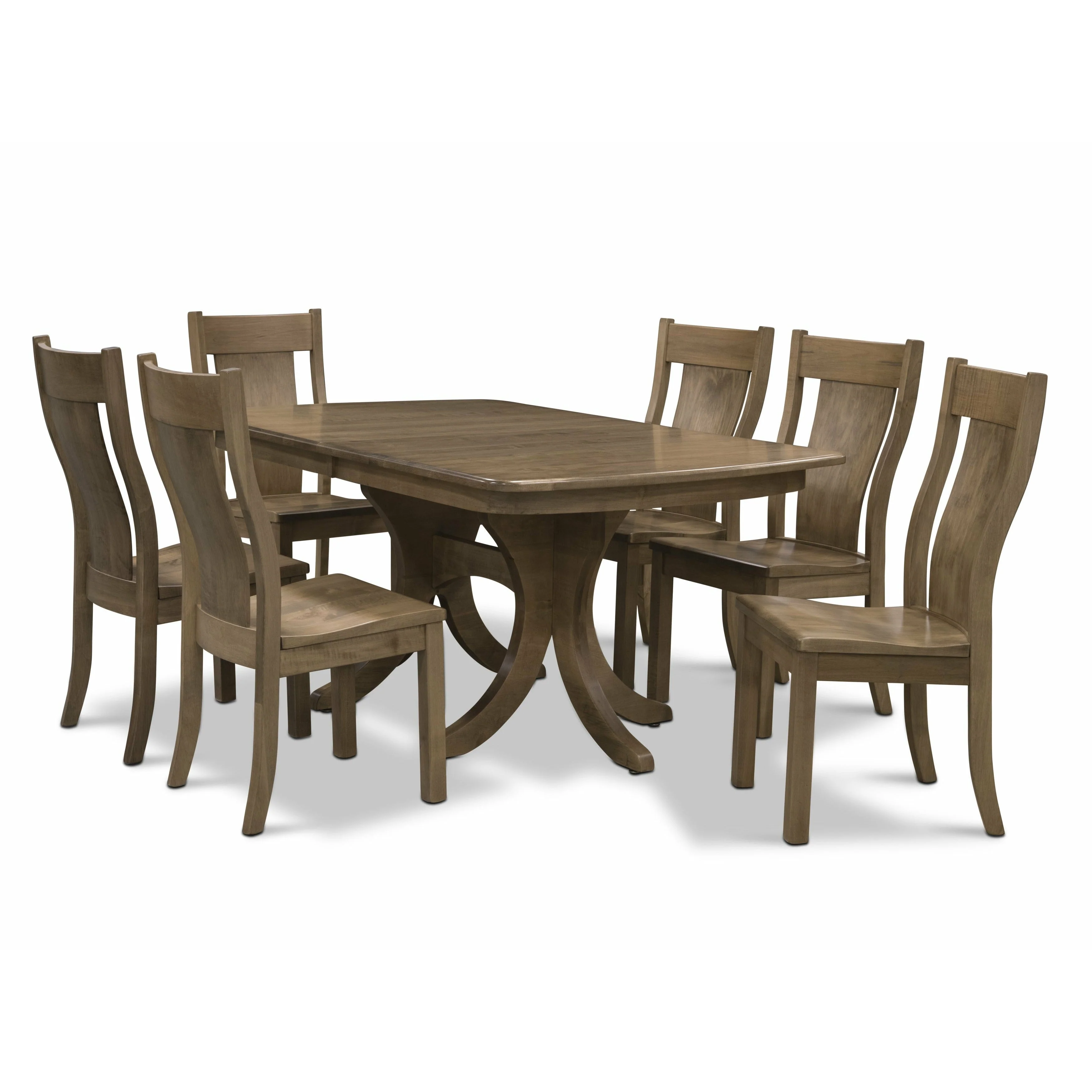 QW Amish Hudson Double Pedestal Table - Image 2