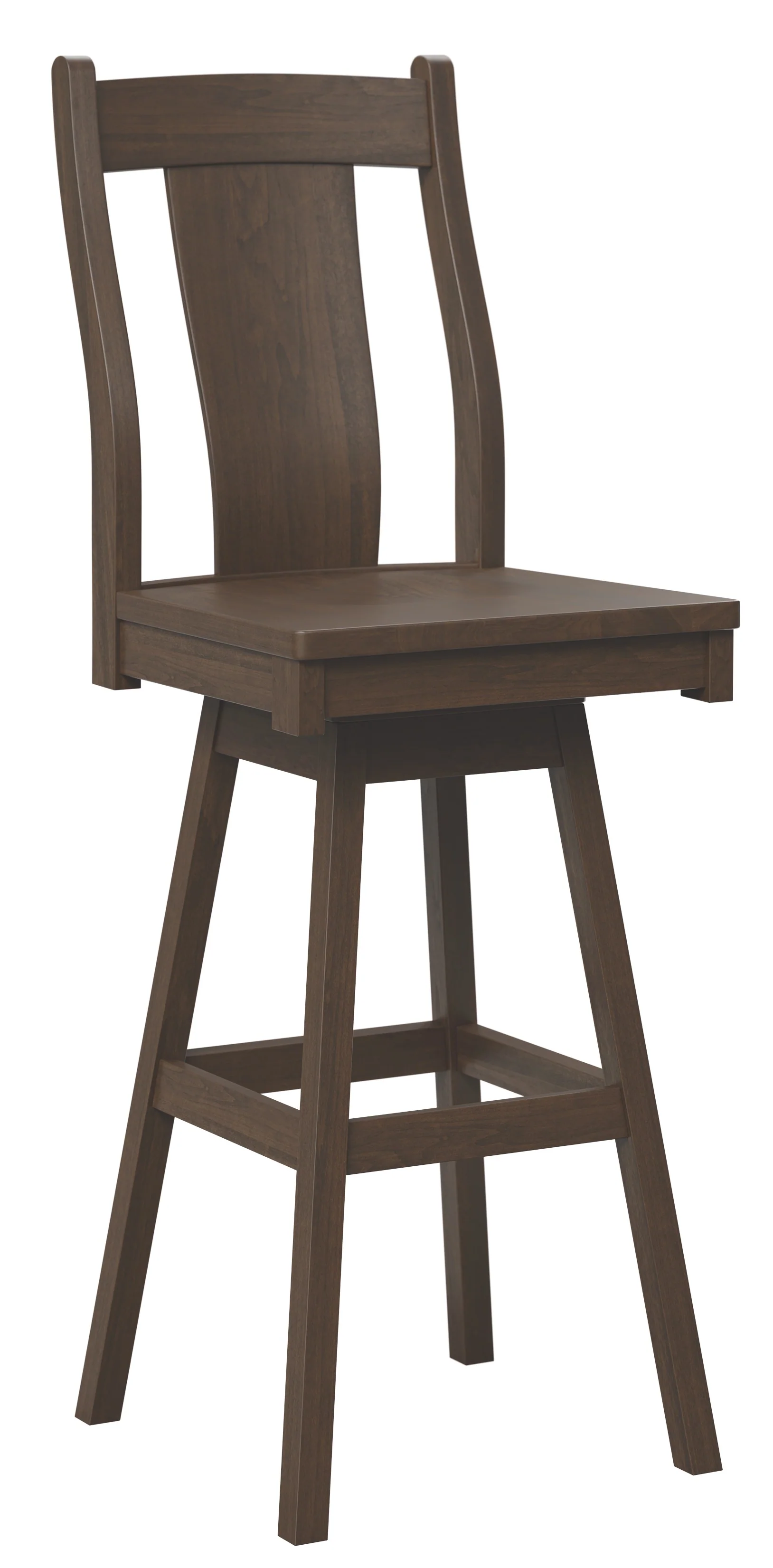 QW Amish Huron Swivel Bar Chair - Image 2