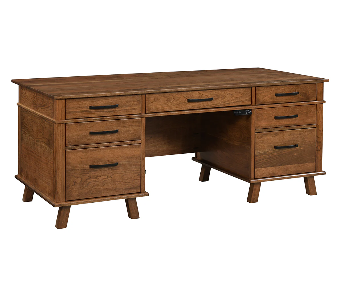 QW Amish Hutton Hills Lift Desk - Image 2