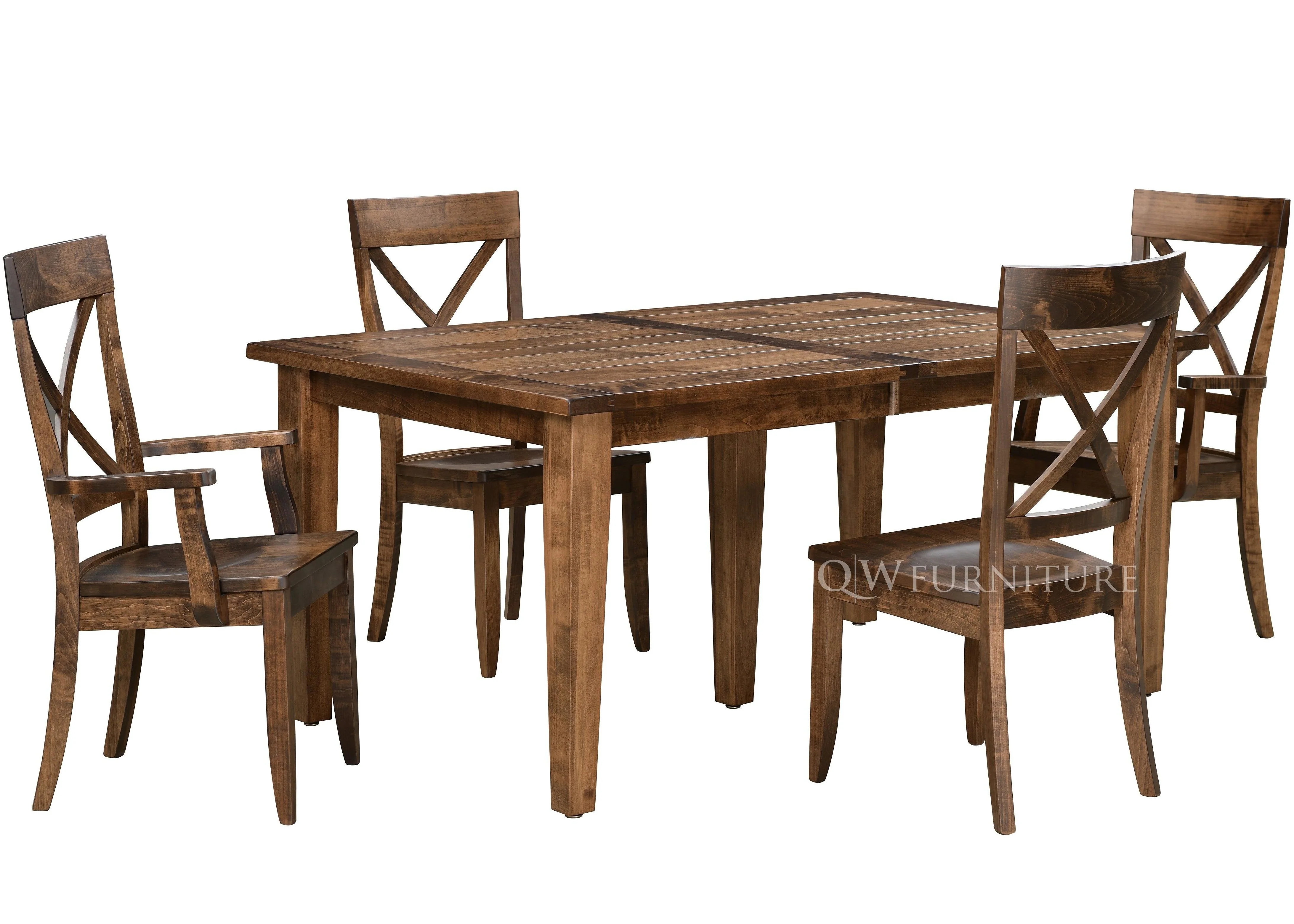QW Amish Jackson 7pc Dining Set