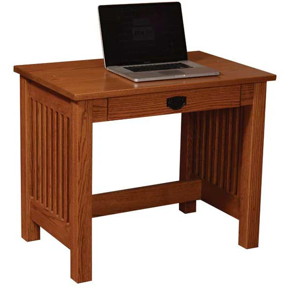 QW Amish JD Mission 36" Writing Desk w/ Optional Hutch - Image 2