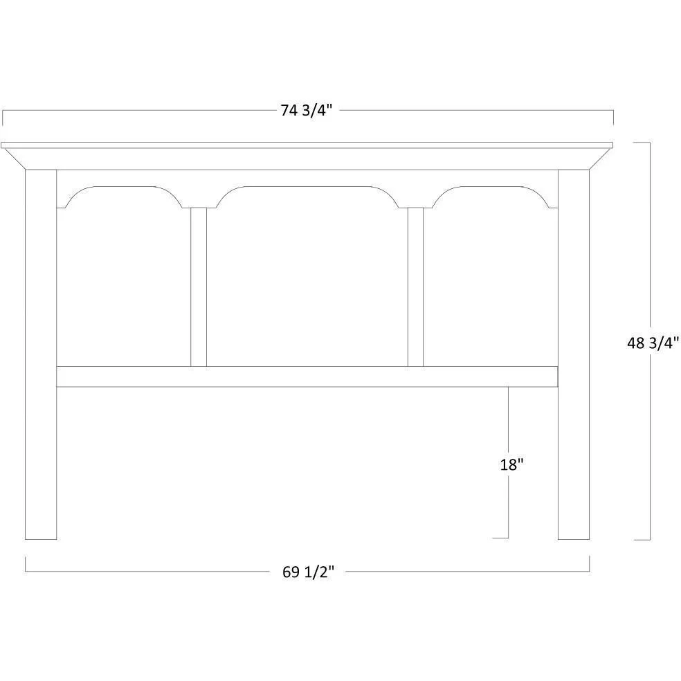 QW Amish Jefferson U-Shape Desk & Optional Hutch - Image 6