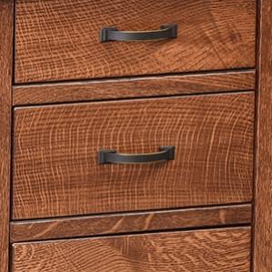 QW Amish Kapernaum Desk w/ Optional High Hutch - Image 3