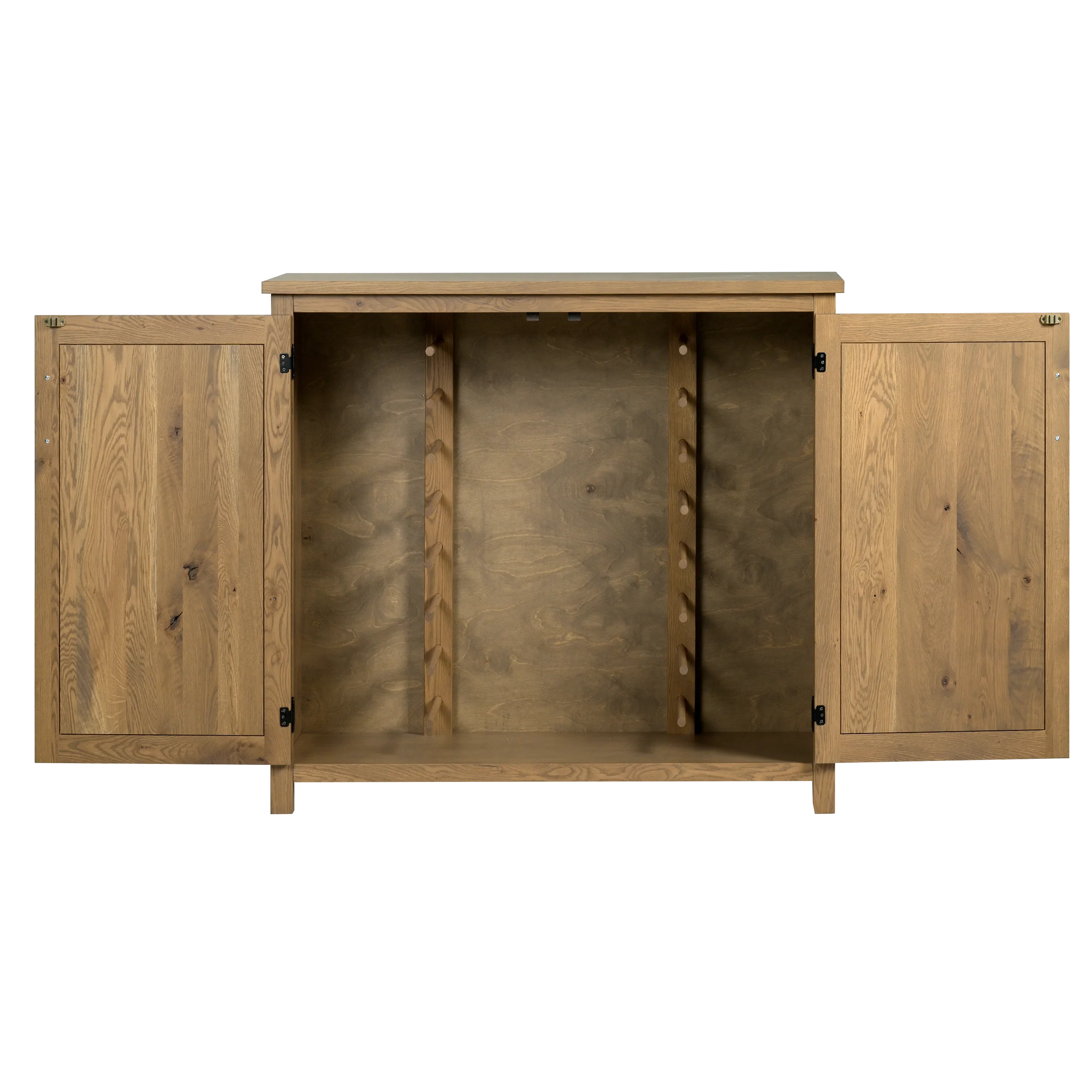 QW Amish Keystone Leaf Cabinet - Image 3