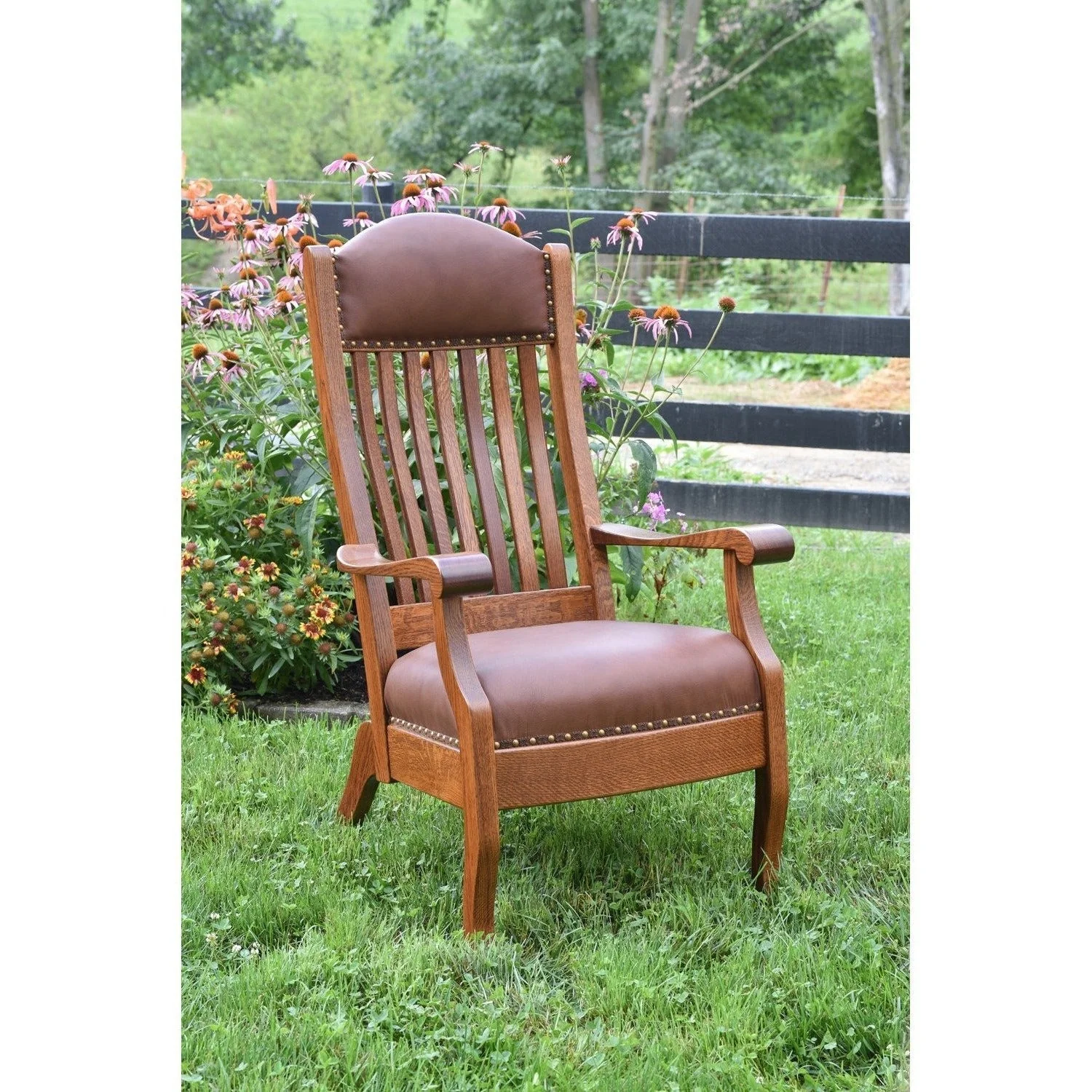 QW Amish King Lounge Chair - Image 3