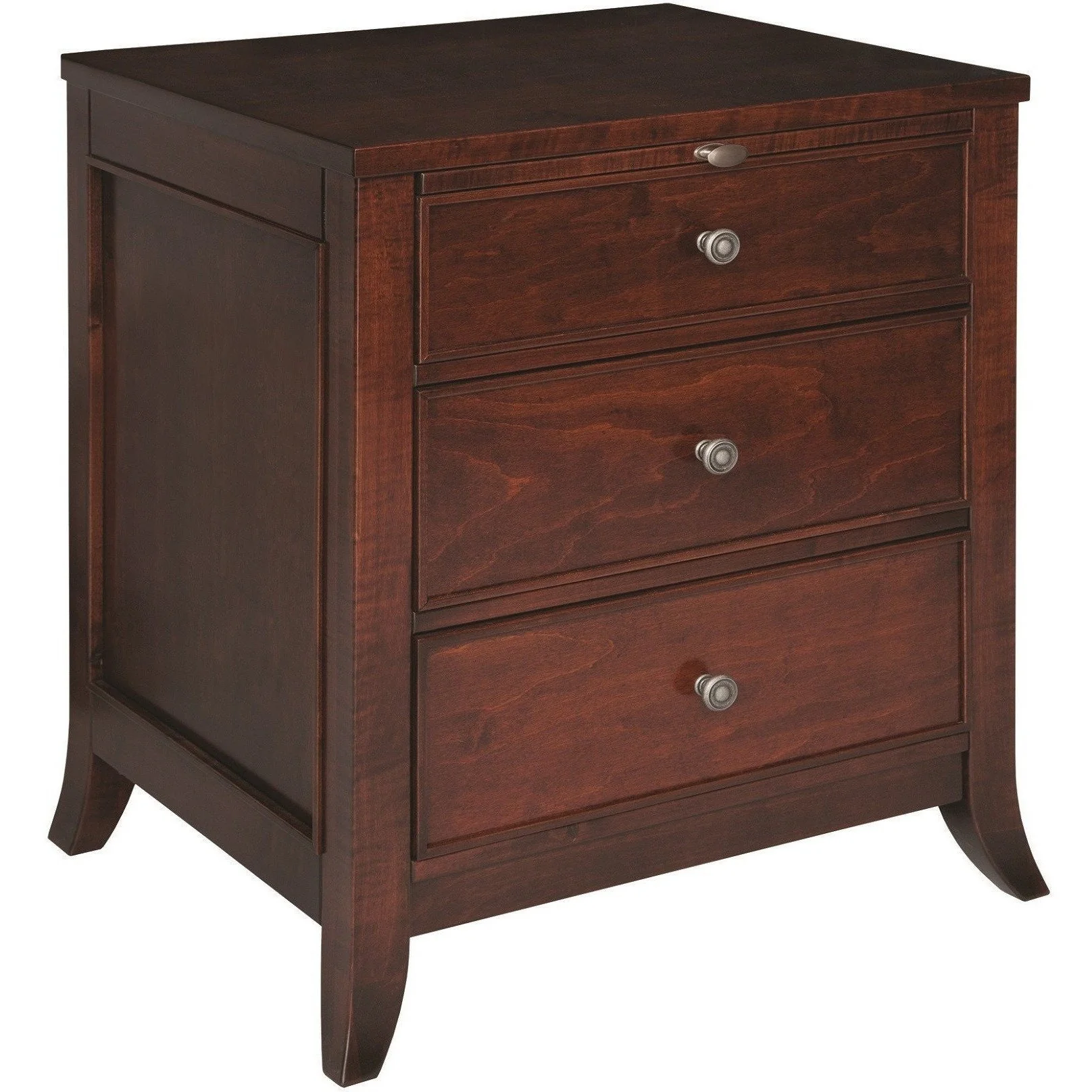 QW Amish Kingston 3-Drawer Nightstand