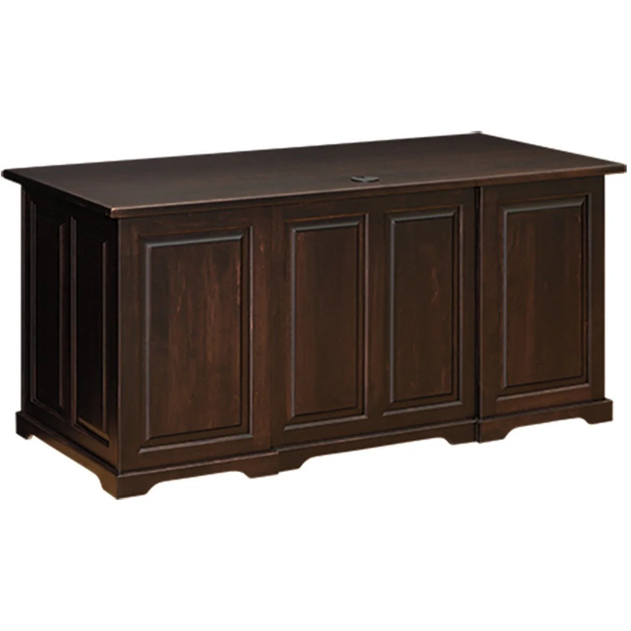 QW Amish Kingston 60" Desk with Optional Hutch - Image 2