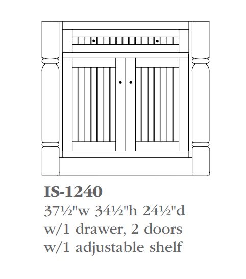 QW Amish Kingston Island Bases (select size) - Image 3