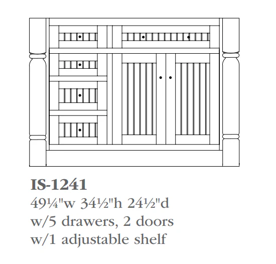 QW Amish Kingston Island Bases (select size) - Image 4